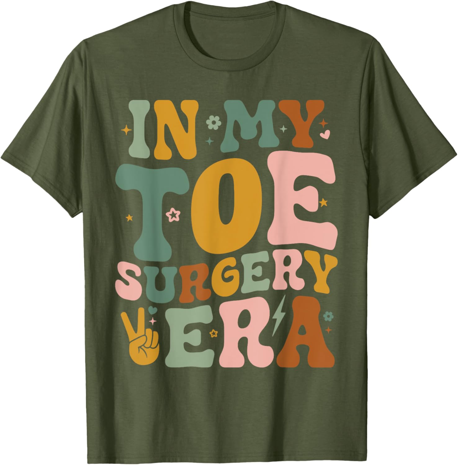 Funny Broken Toe Surgery Recovery T-Shirt for Toe Surgery Era Fans - 13