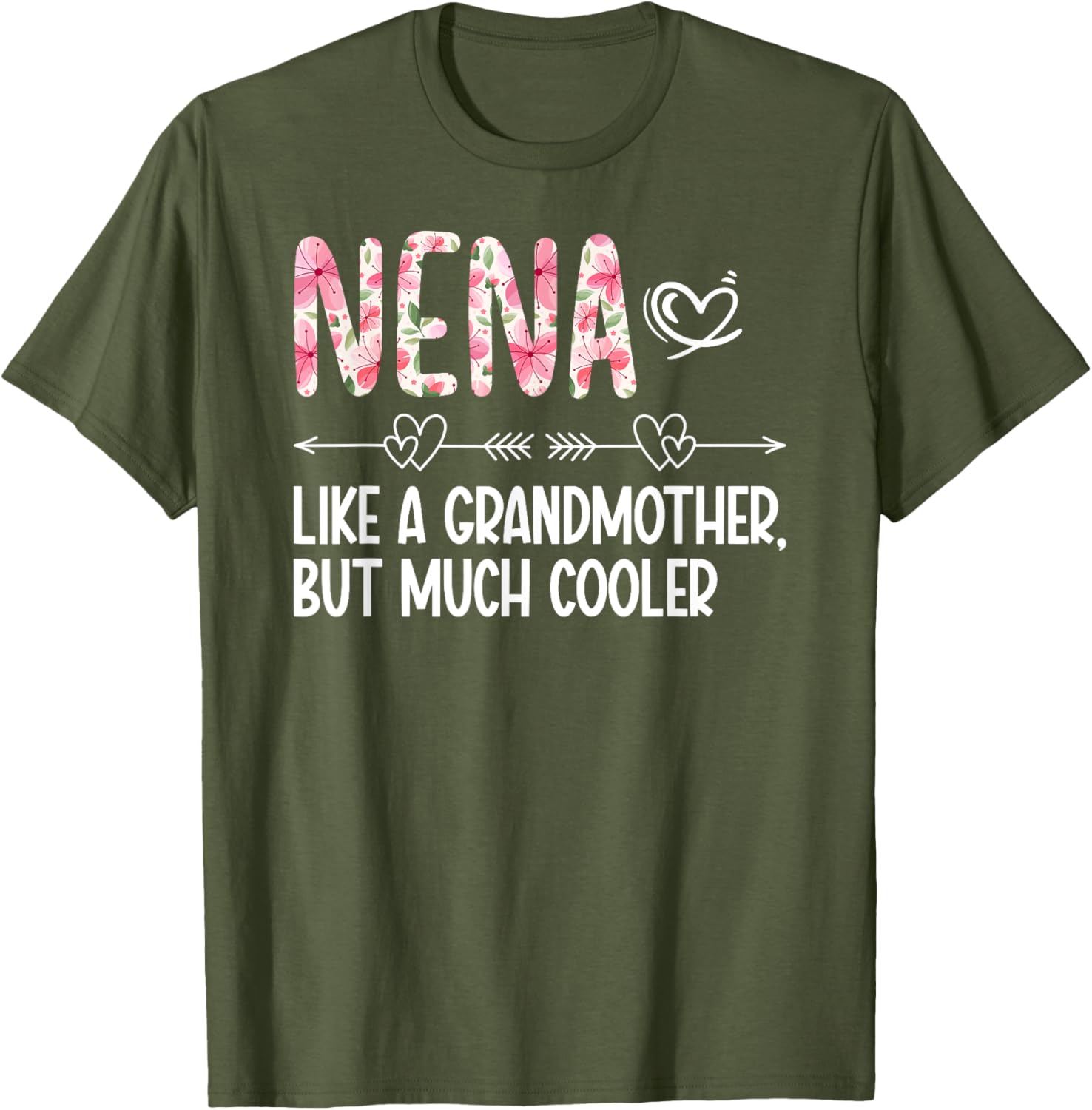 Nena Grandma Definition T-Shirt for Loving Grandmothers and Family - 14