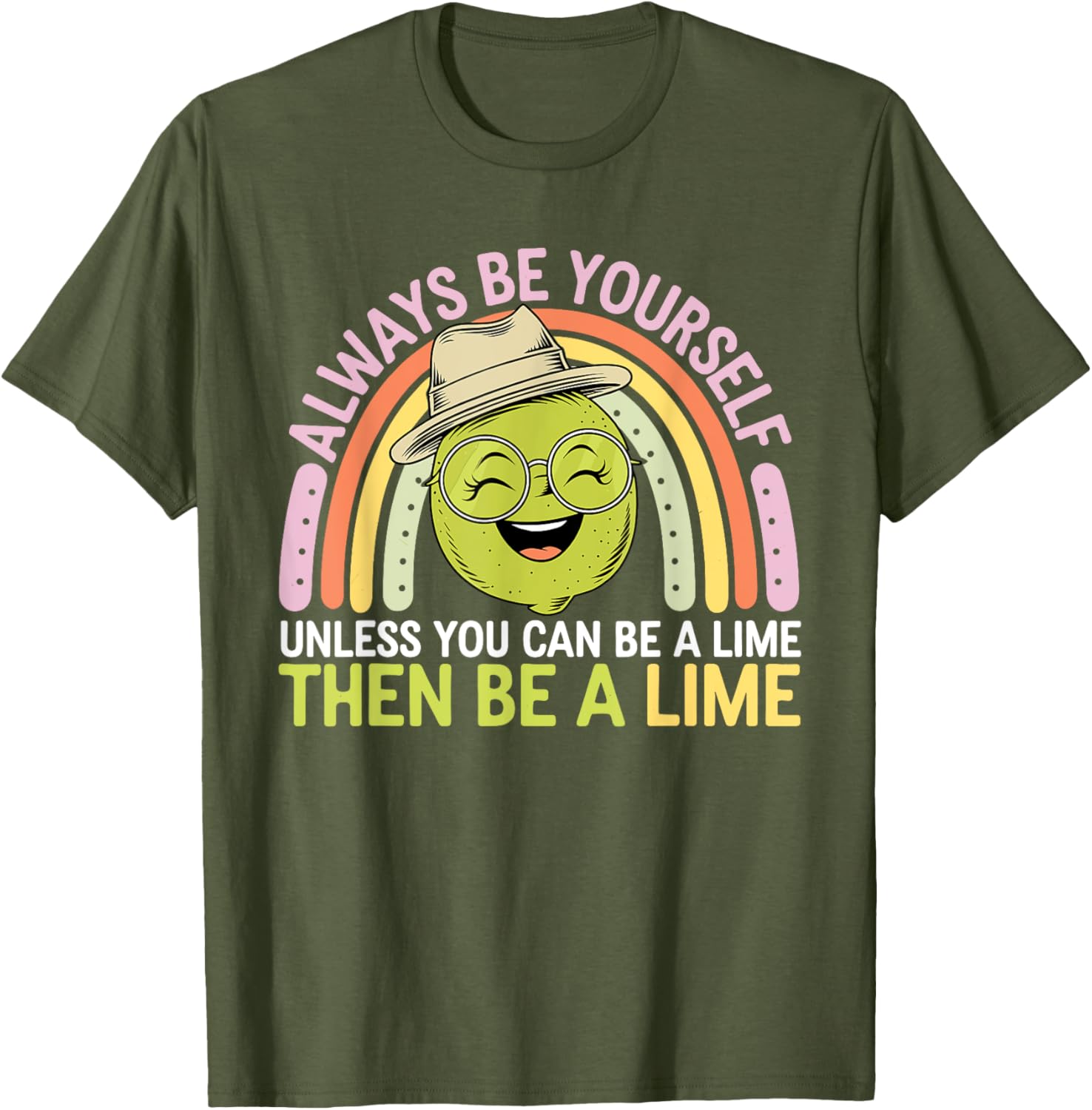 Cute Lime Vintage T-Shirt with Funny Sarcastic Jokes for Lime Lovers - 15