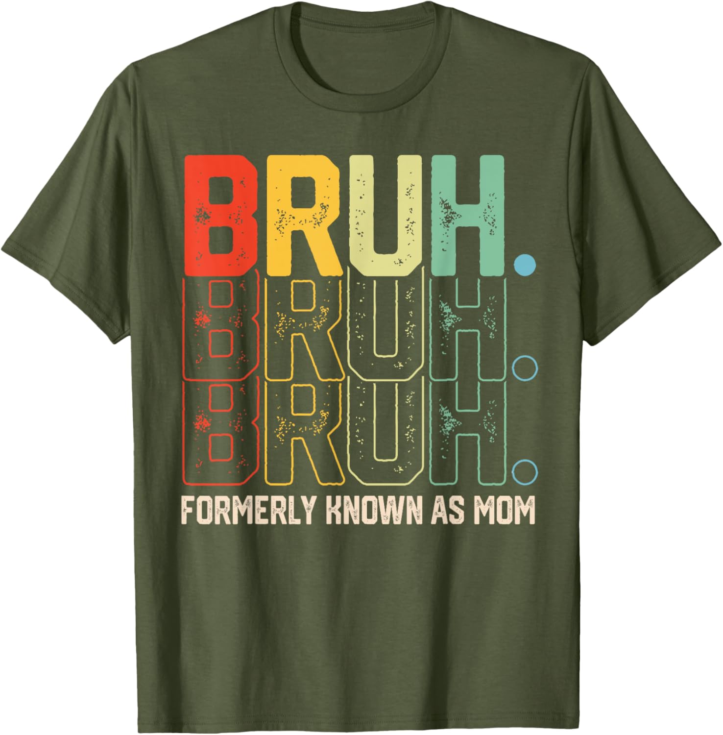 Funny Bruh Formerly Known As Mom T-Shirt for Mother's Day Gift - 5
