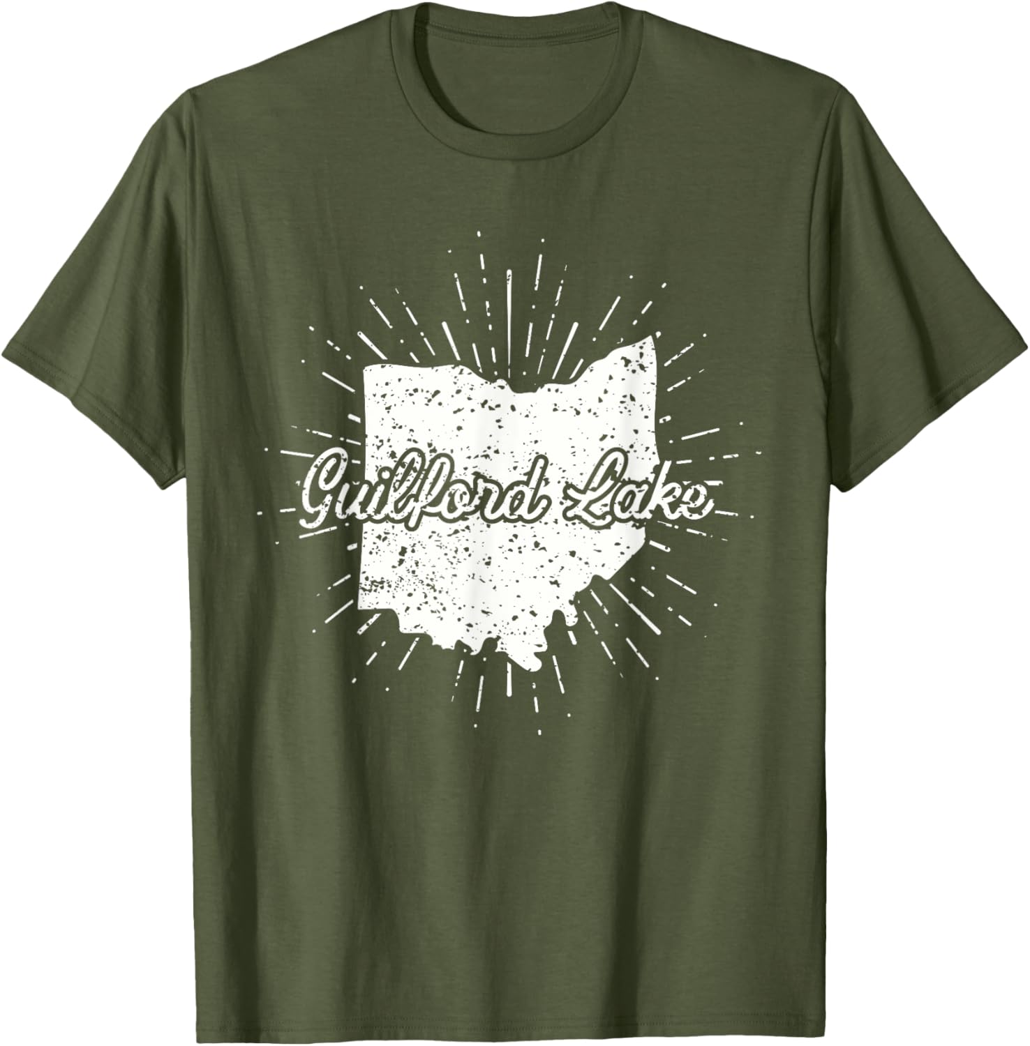 Guilford Lake Ohio T-Shirt for Comfortable Style and Outdoor Adventures - 7