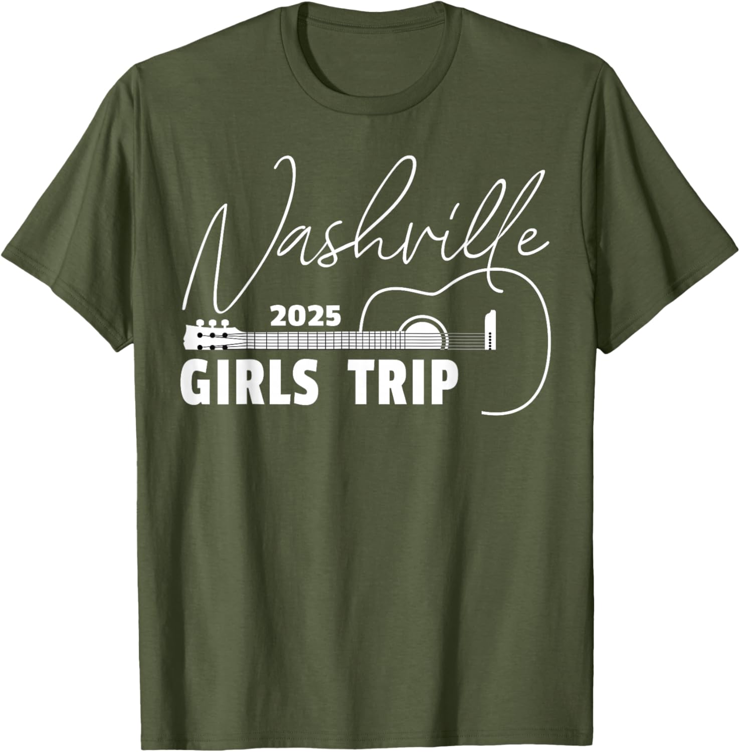 Nashville Girls Trip T-Shirt for Besties with Weekend Vibes and Boots - 1