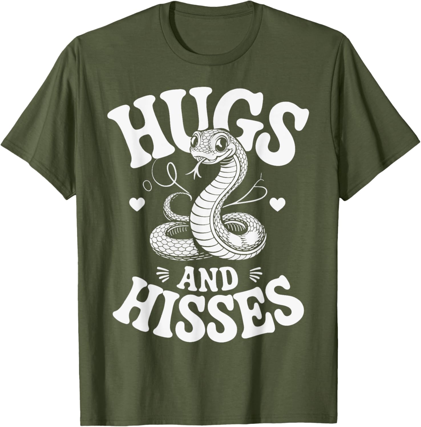 Hugs and Hisses Snake T-Shirt for Fun and Fashionable Style - 12