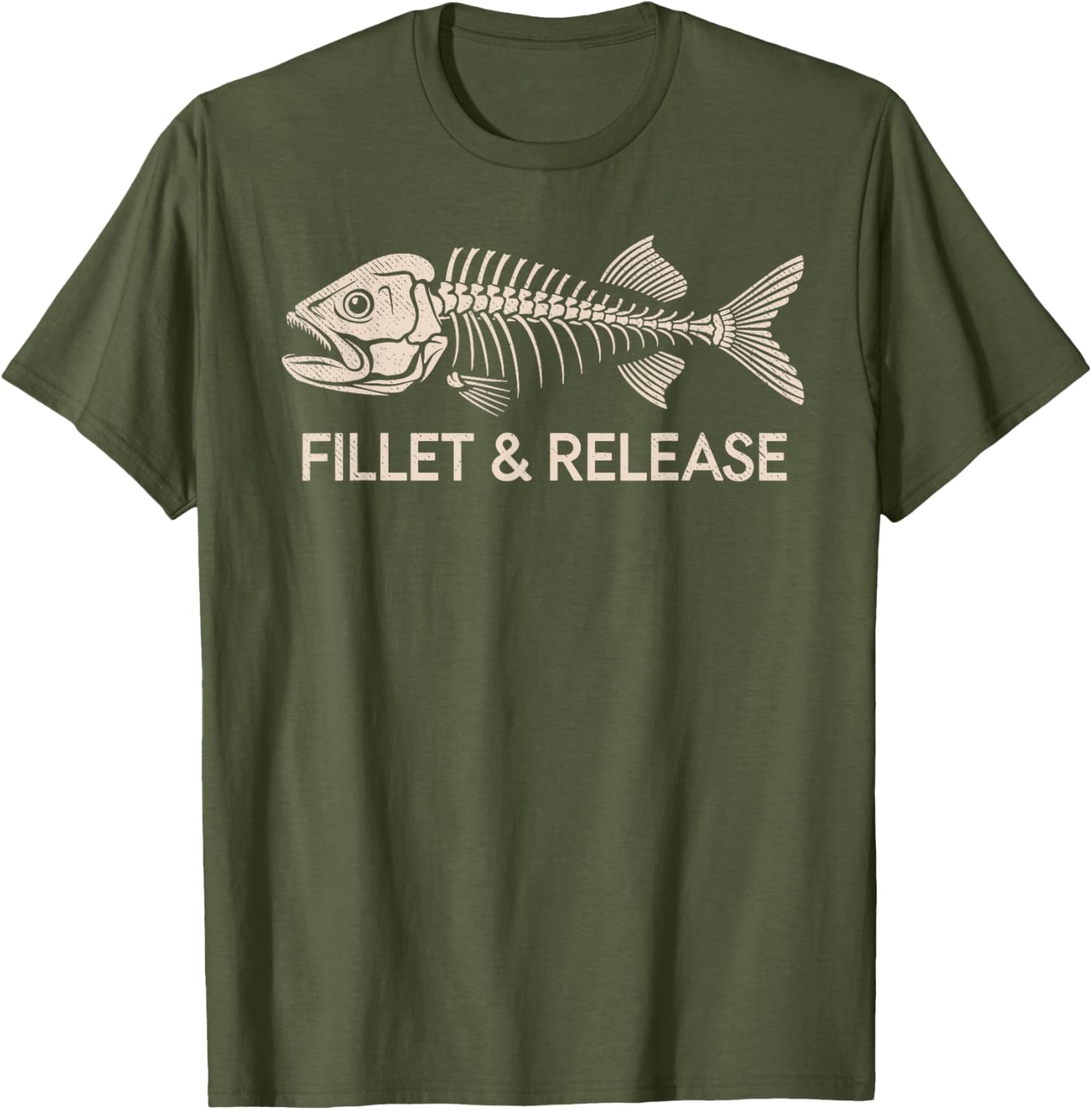 Funny Fishing T-Shirt for Anglers - Fillet and Release Humor Tee - 8