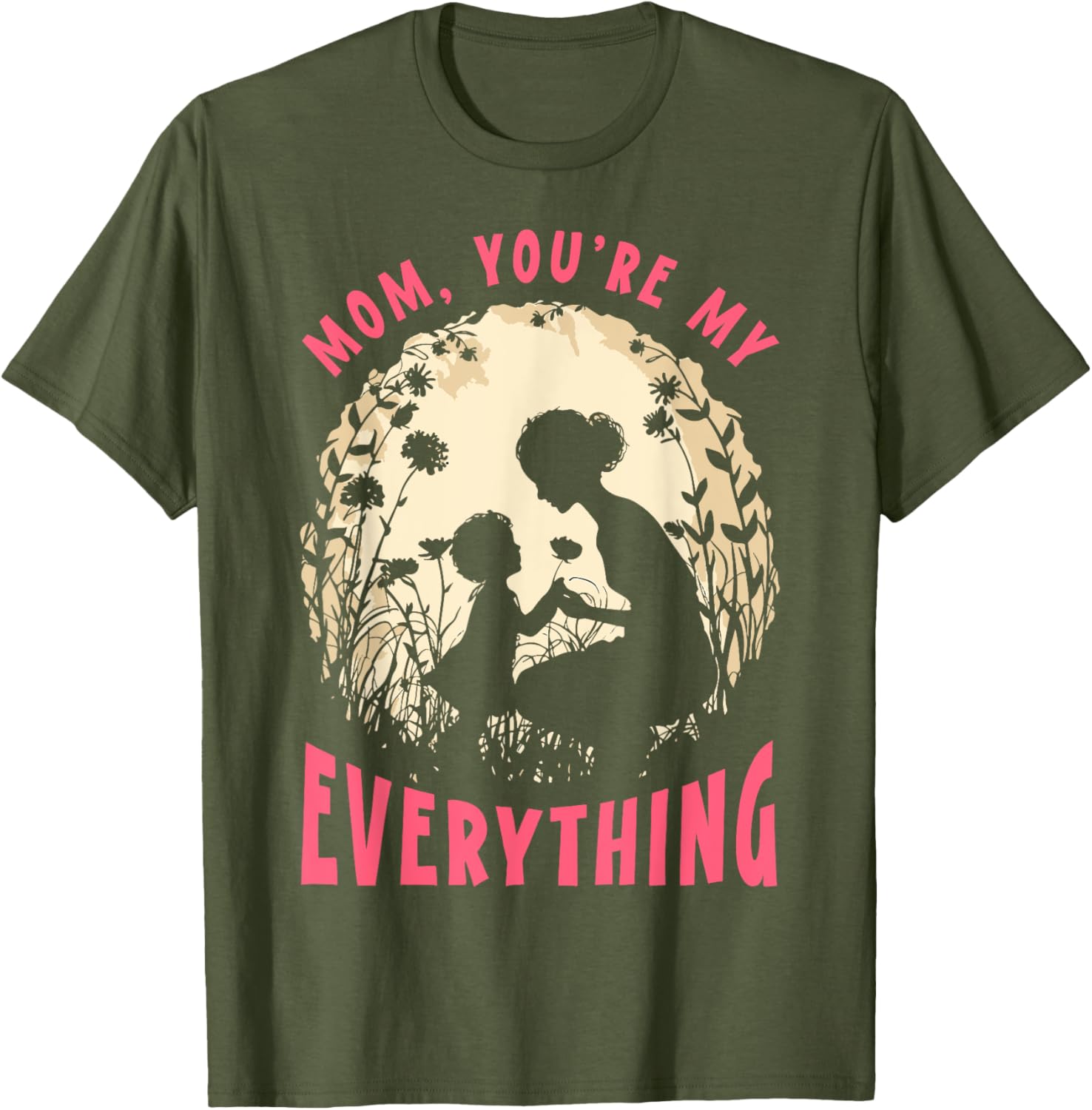 Love Mom Women's T-Shirt for Mother's Day and Valentine's Appreciation - 4