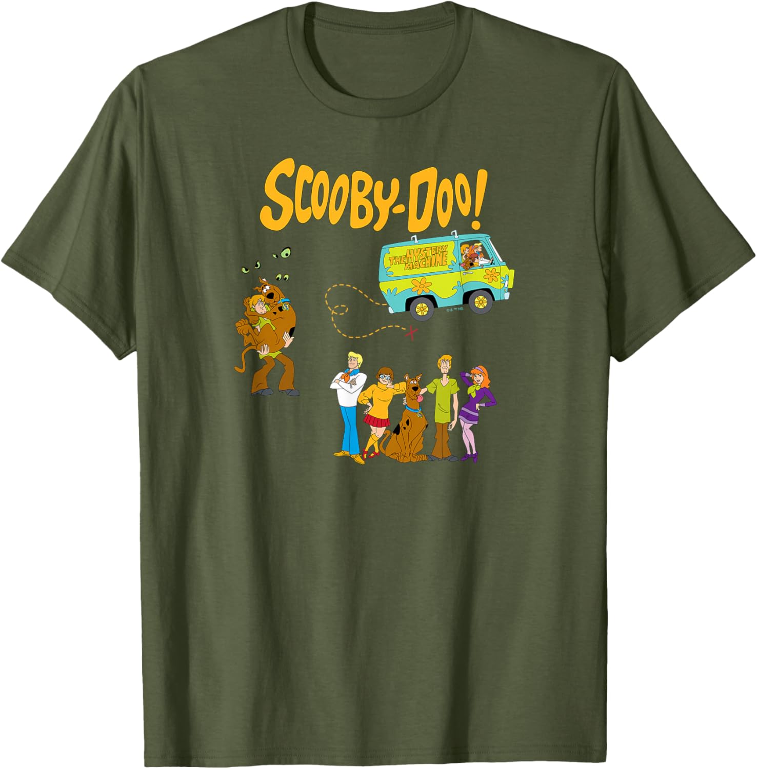 Scooby Doo Gang T-Shirt for Fans of Mystery and Adventure – Fun Apparel - 8