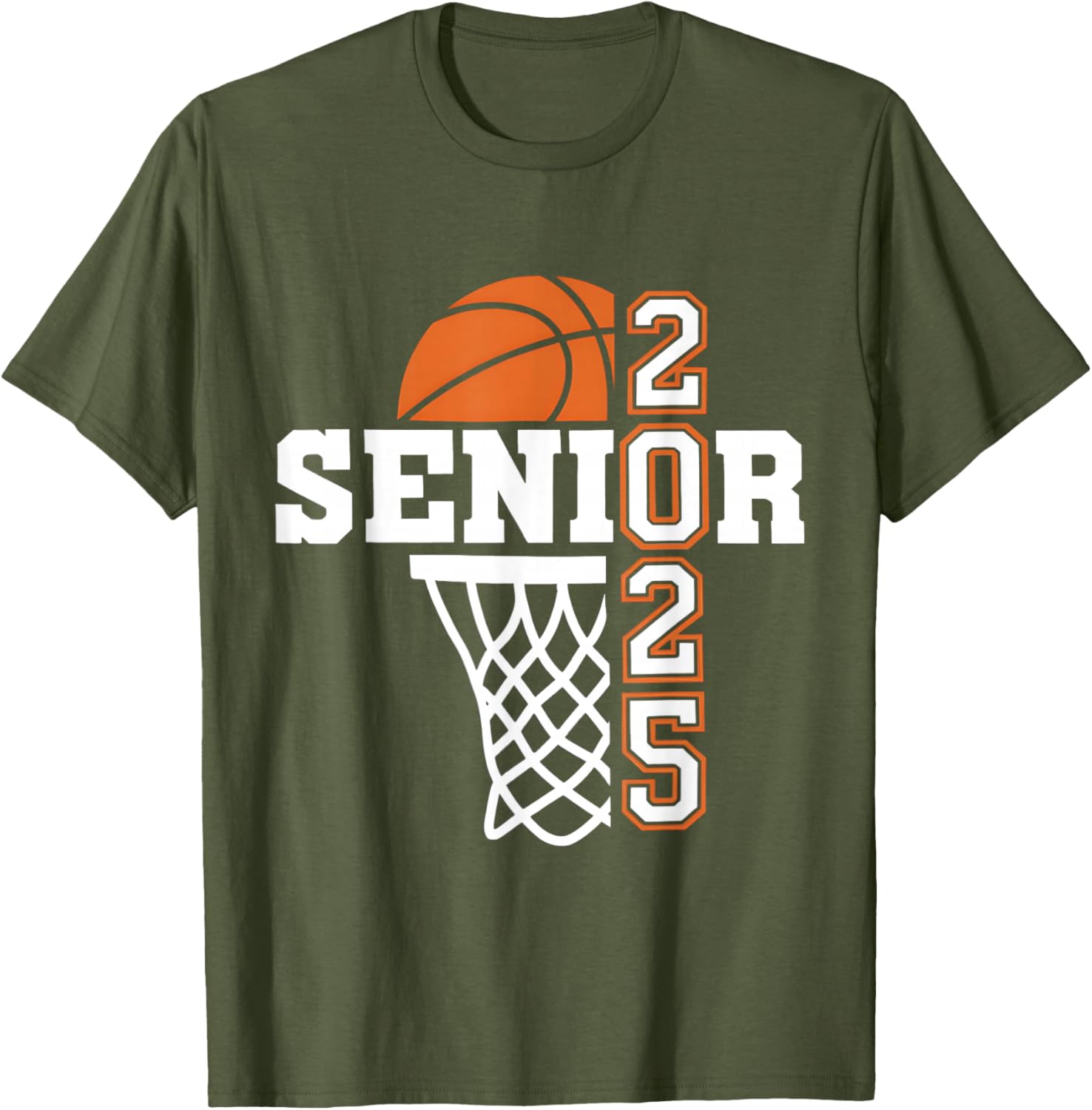 Senior Class of 2025 Basketball T-Shirt for Boys Team Spirit Apparel - 13