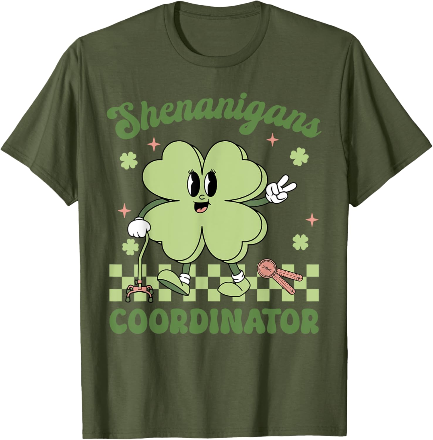 Shenanigans Coordinator Physical Therapist St Patrick's Day T-Shirt - 17