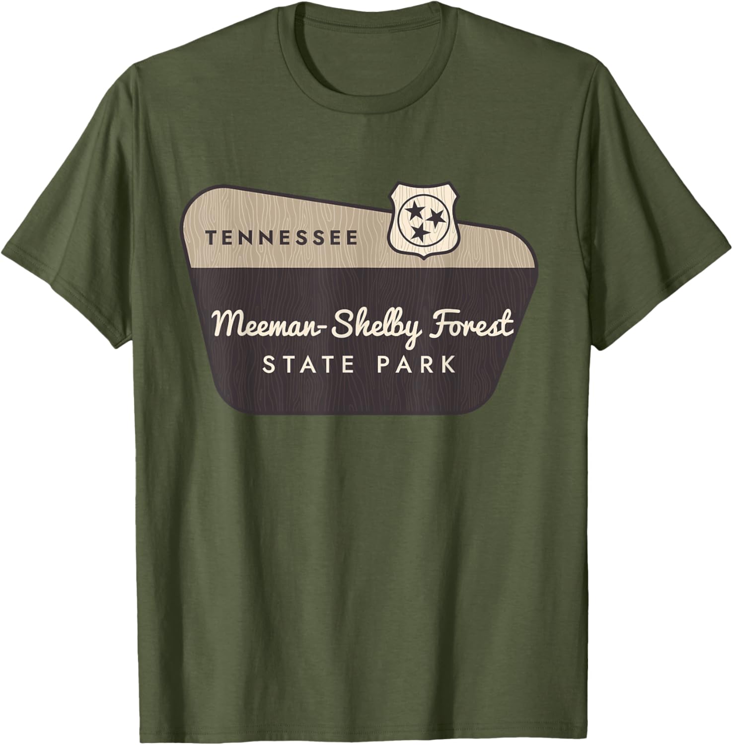 Meeman-Shelby Forest State Park Tennessee Souvenir T-Shirt for Nature Lovers - 6