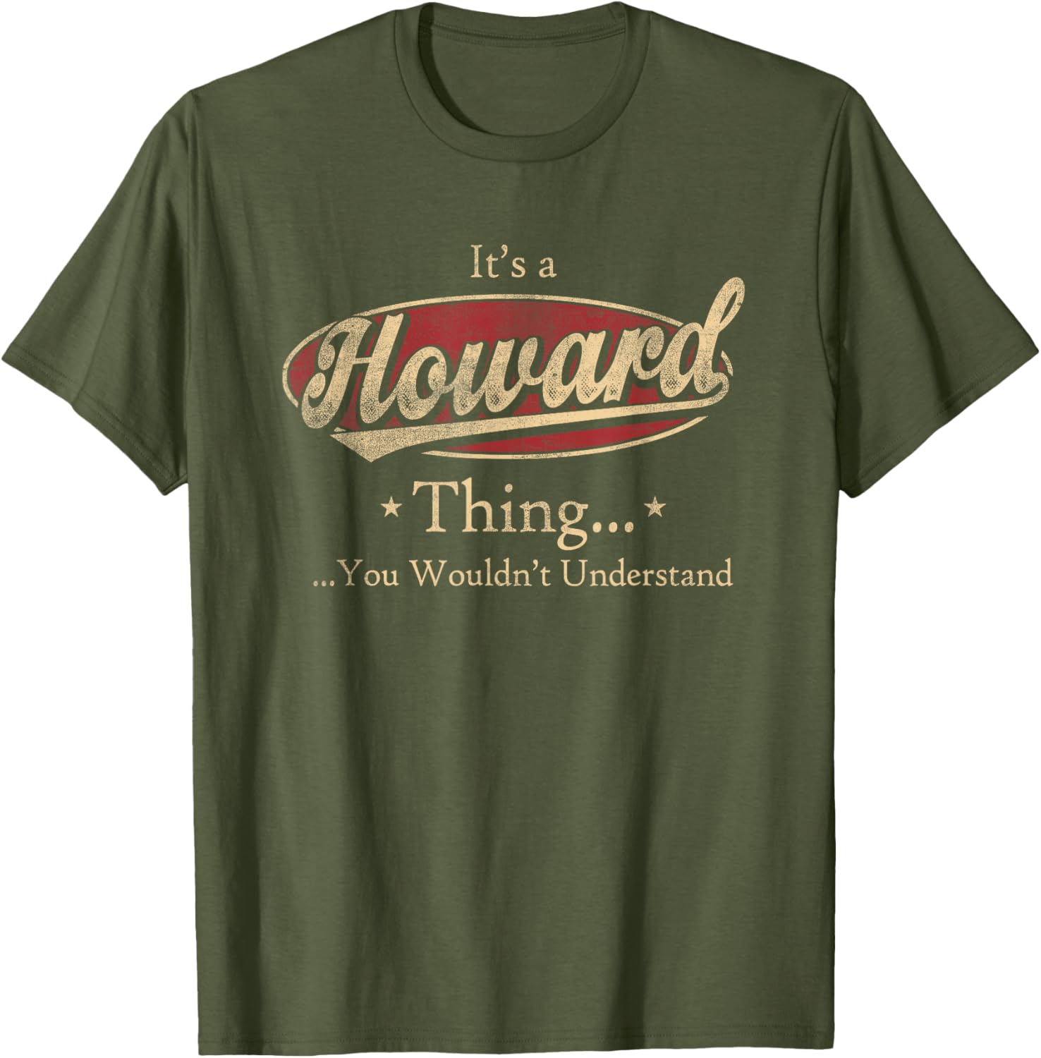 Howard Thing T-Shirt Funny Gift for Howard Fans and Family - 9