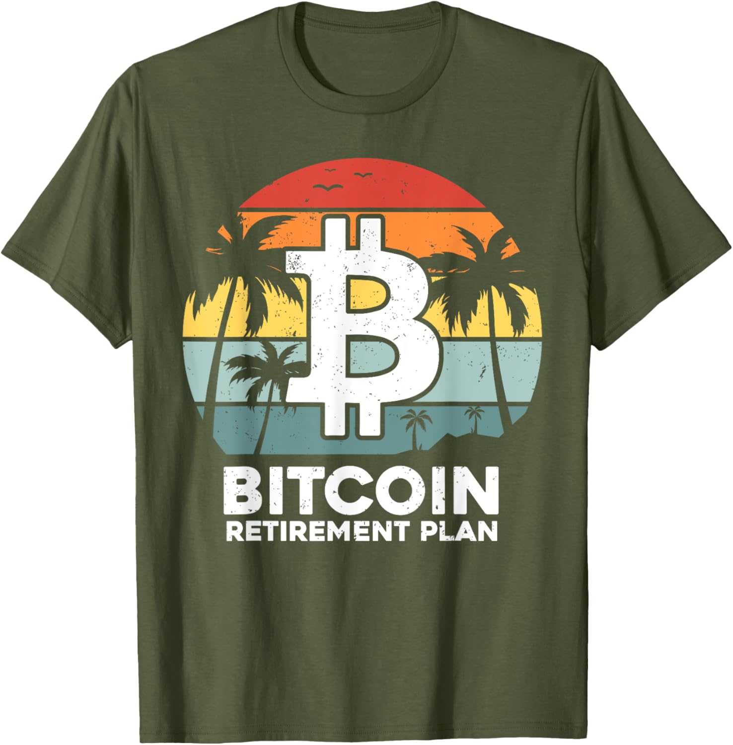 Funny Bitcoin Retirement Plan T-Shirt for Crypto Lovers and Traders - 7