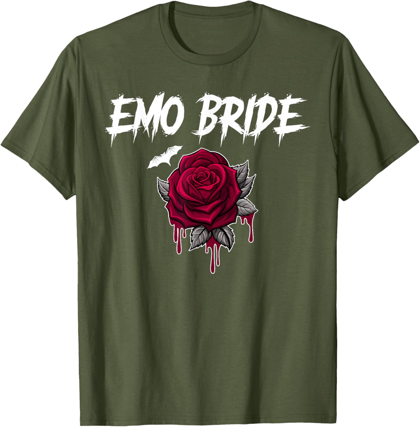 Gothic Bachelorette Matching T-Shirt for Emo Brides Future Mrs Design - 20