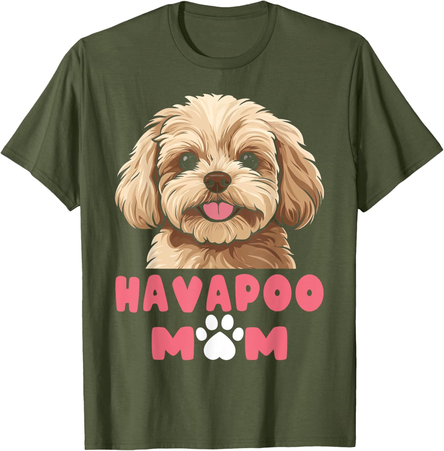 Havapoo Mom Dad T-Shirt for Dog Lovers - Cute Pet Lover Apparel for All - 18