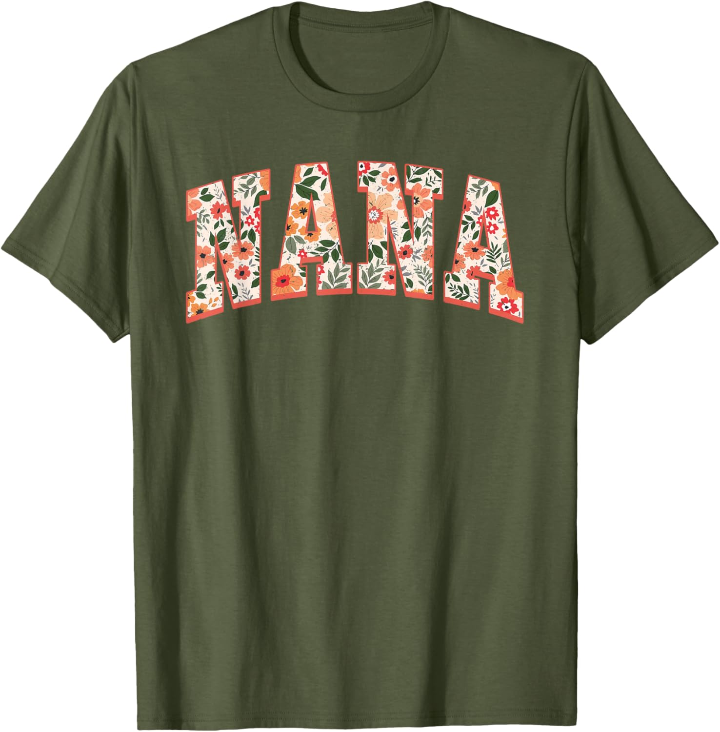 Funny Nana Wildflower Mama T-Shirt for Happy Mother's Day Gift - 7