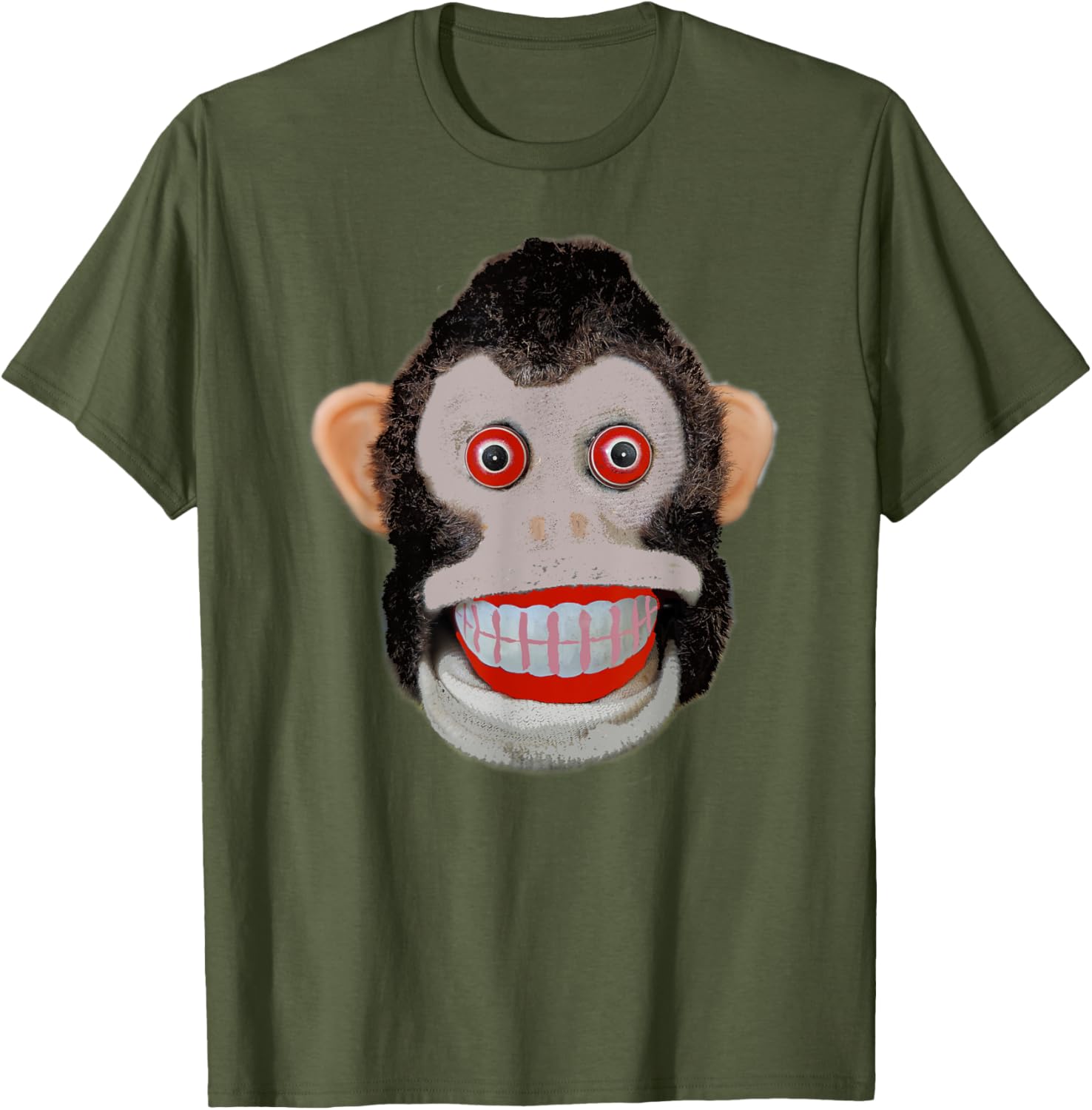 Vintage Cymbal Chimp Toy T-Shirt - Jolly Monkey Retro Style Apparel - 9