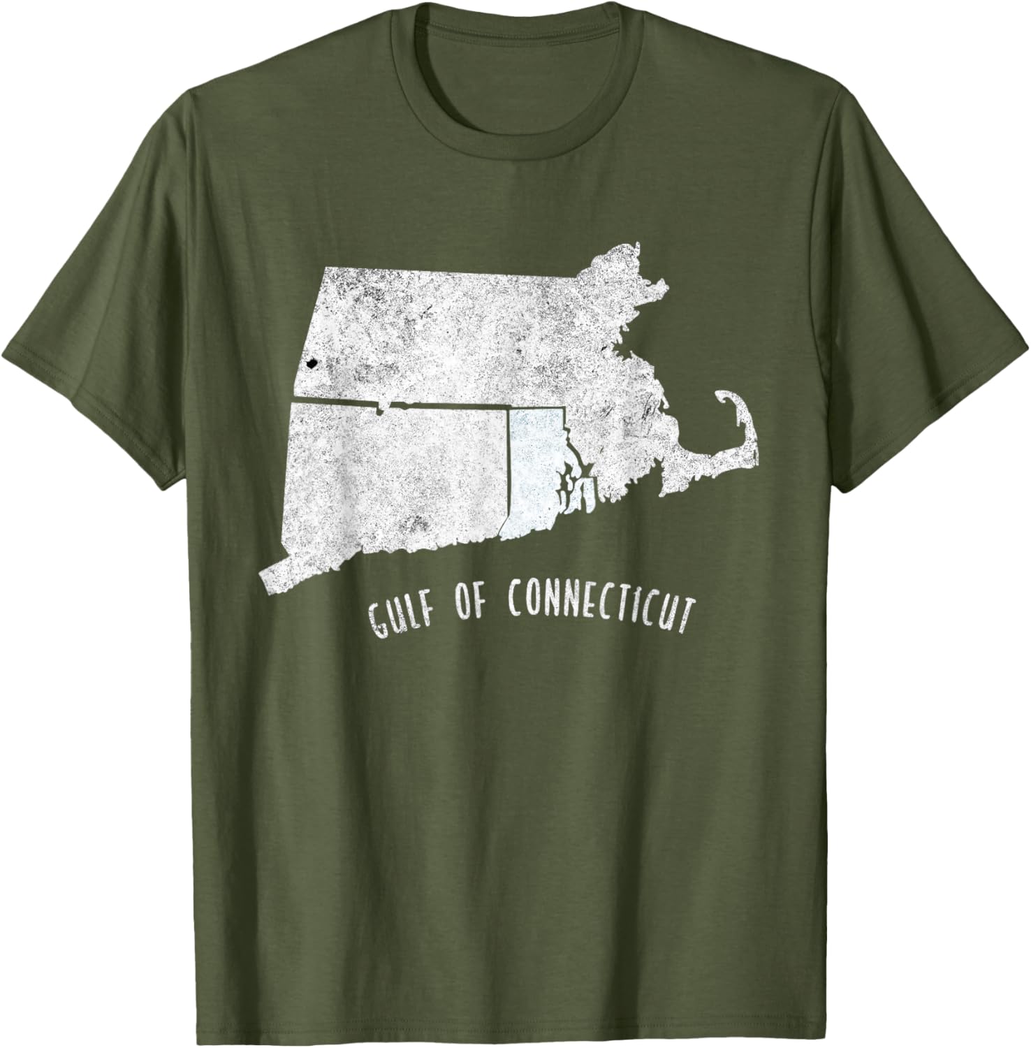 Gulf of Connecticut Funny New England Souvenir T-Shirt for All Occasions - 3