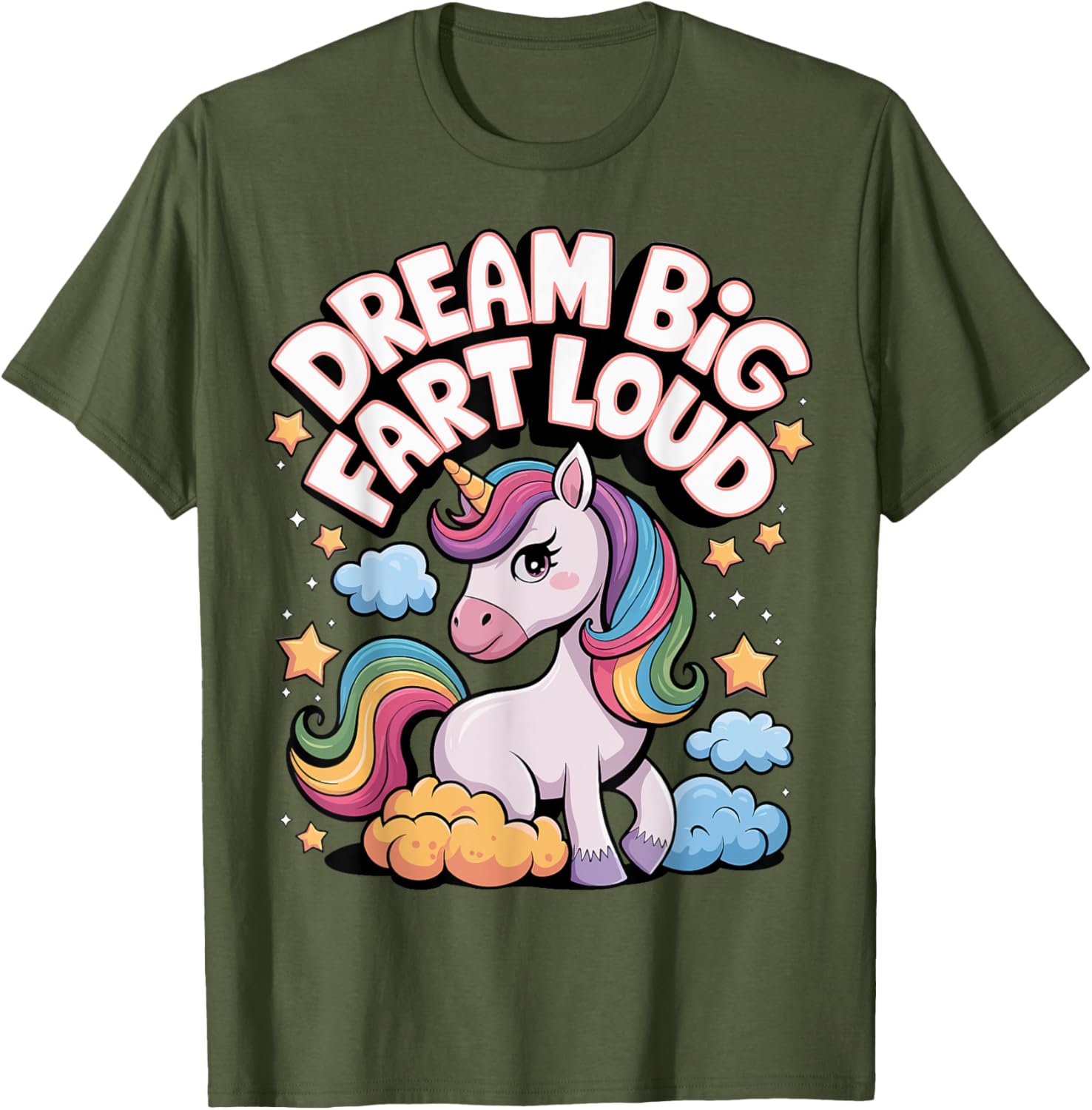 Dream Big Fart Loud T-Shirt for Fun Enthusiasts and Gift Ideas - 14