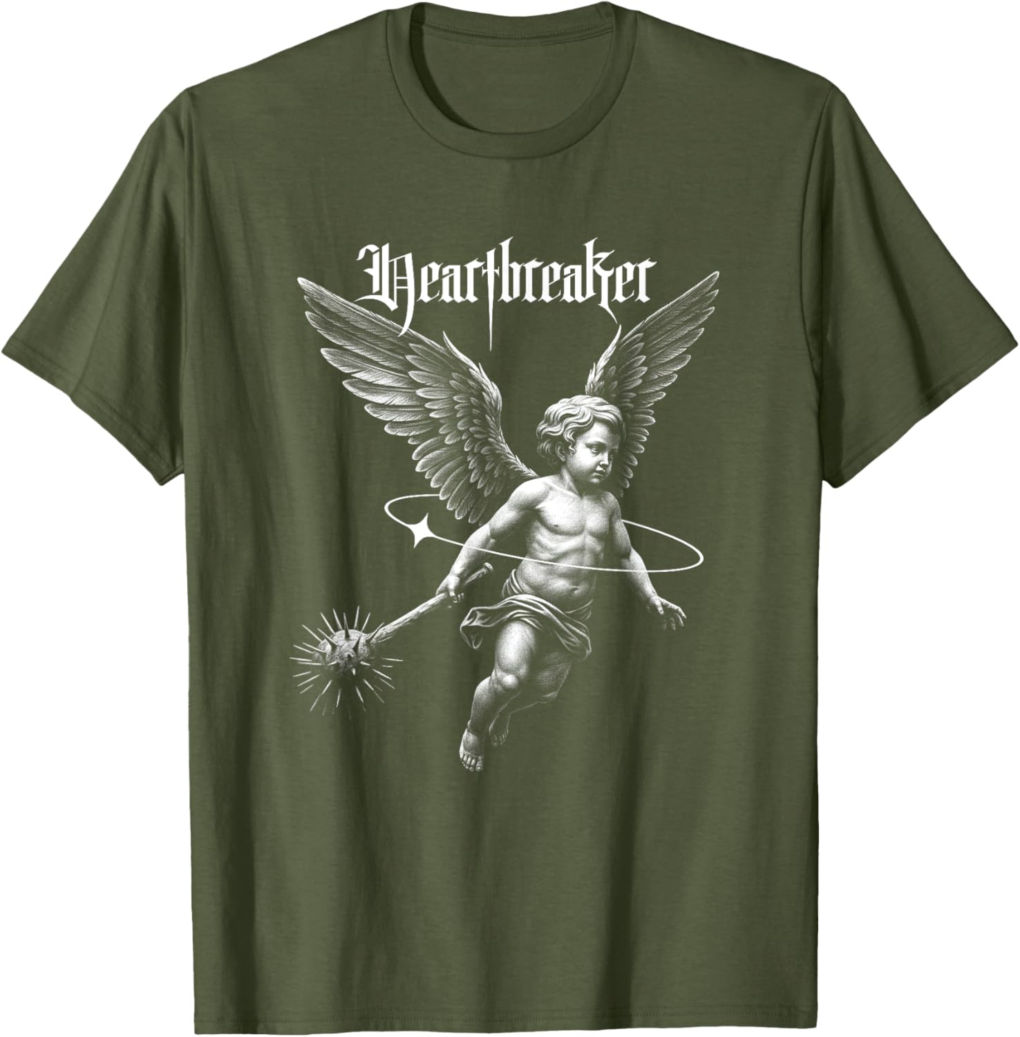 Heartbreaker Cherub Angel Cupid Anti Valentine's Day T-Shirt for Fun Lovers - 9