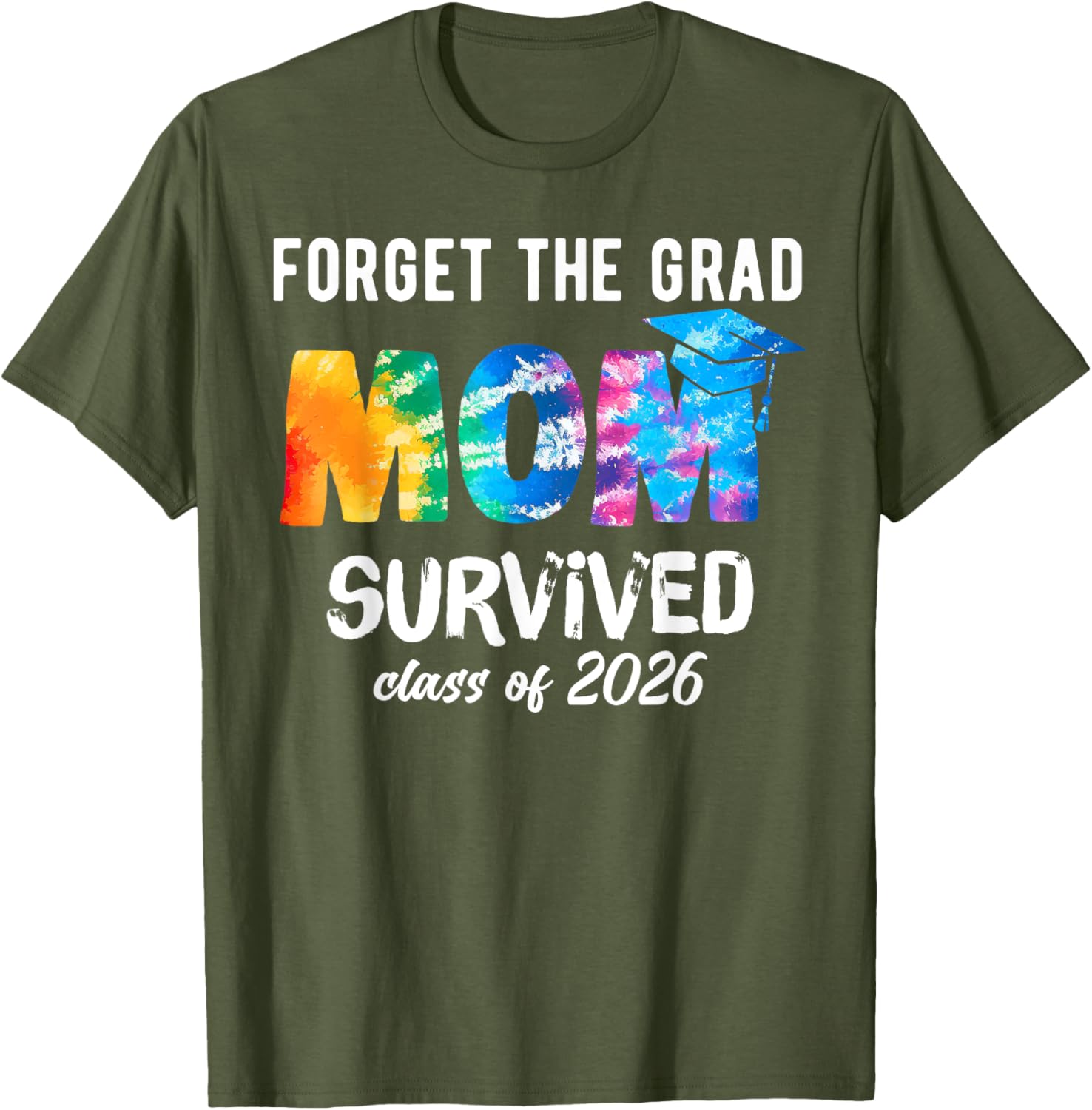 Proud Mom of a 2026 Graduate T-Shirt Perfect Graduation Gift Idea - 4