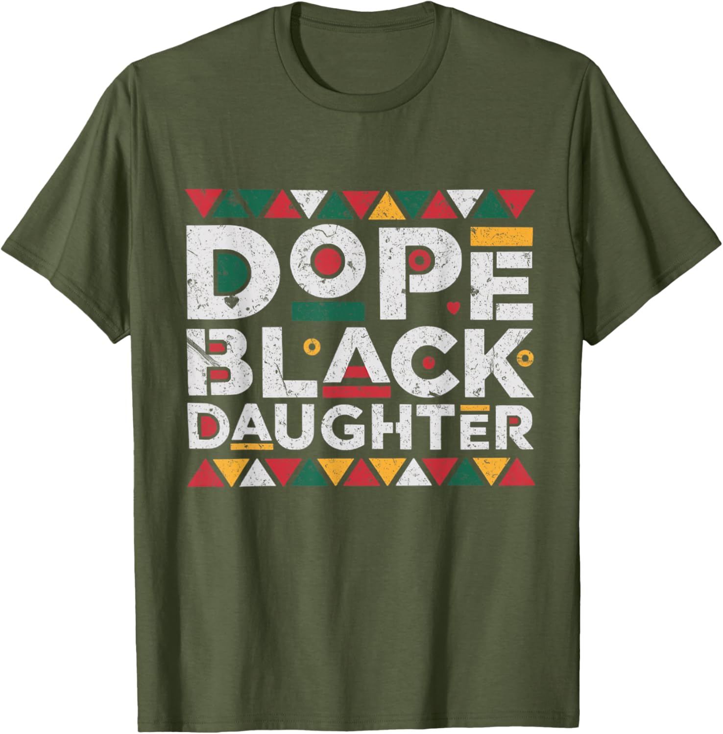 Dope Black Daughter Matter T-Shirt for Black History Month Pride - 3