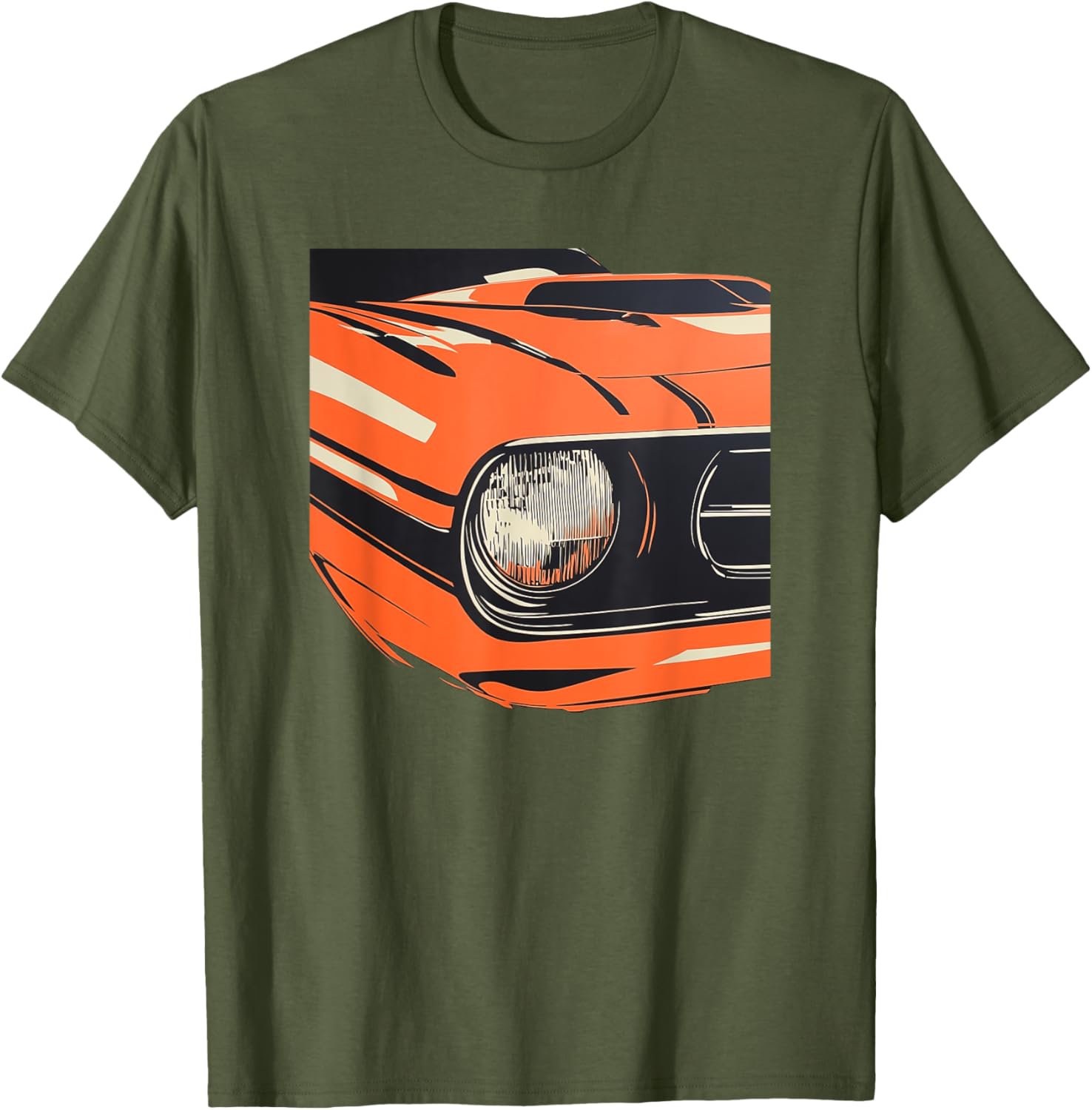 1970 Hemi Muscle Car Cuda T-Shirt for Classic Car Enthusiasts - 7