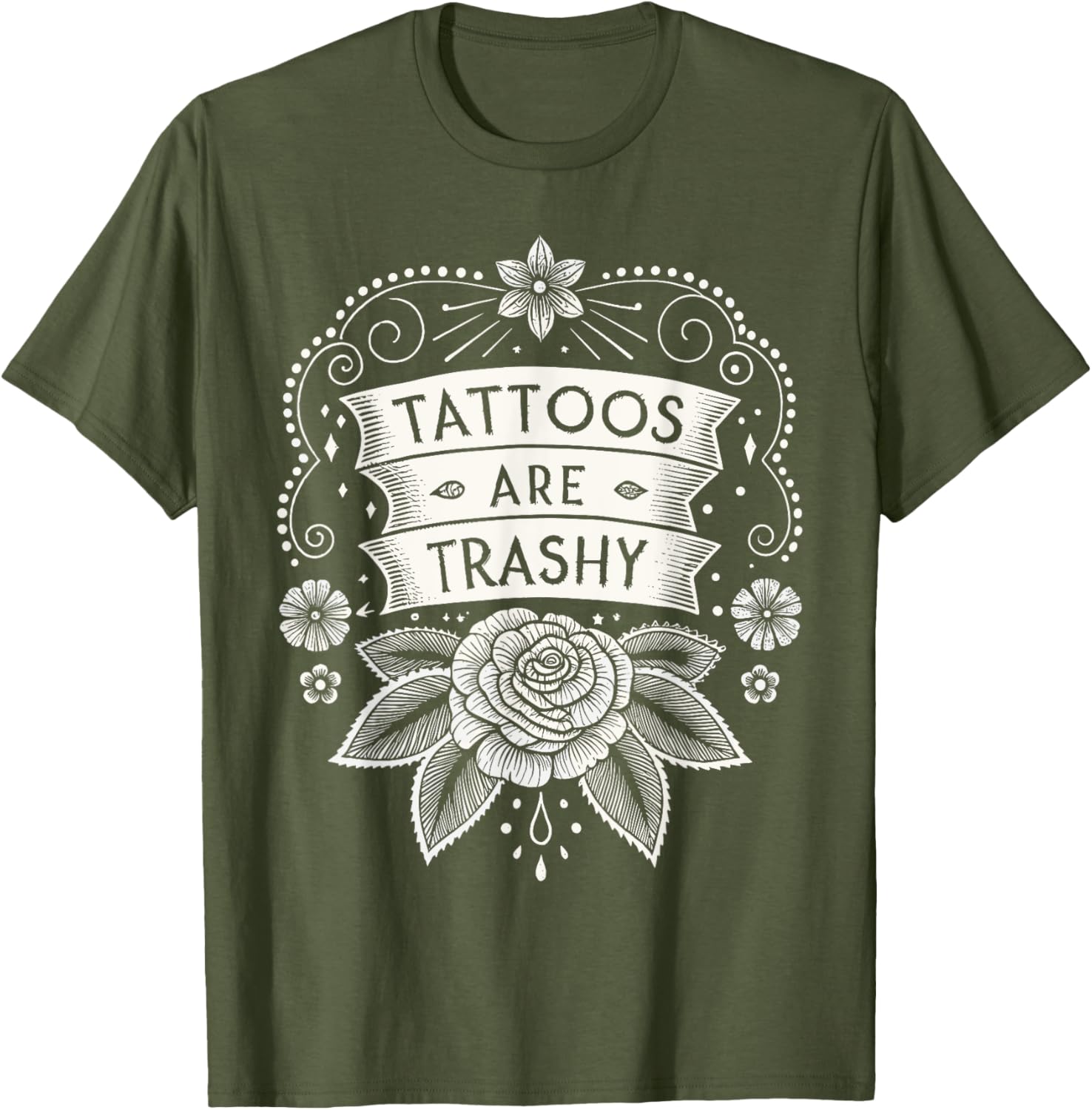 Trendy Tattoos Are Trashy Hypocrisy T-Shirt for Unique Style Enthusiasts - 11