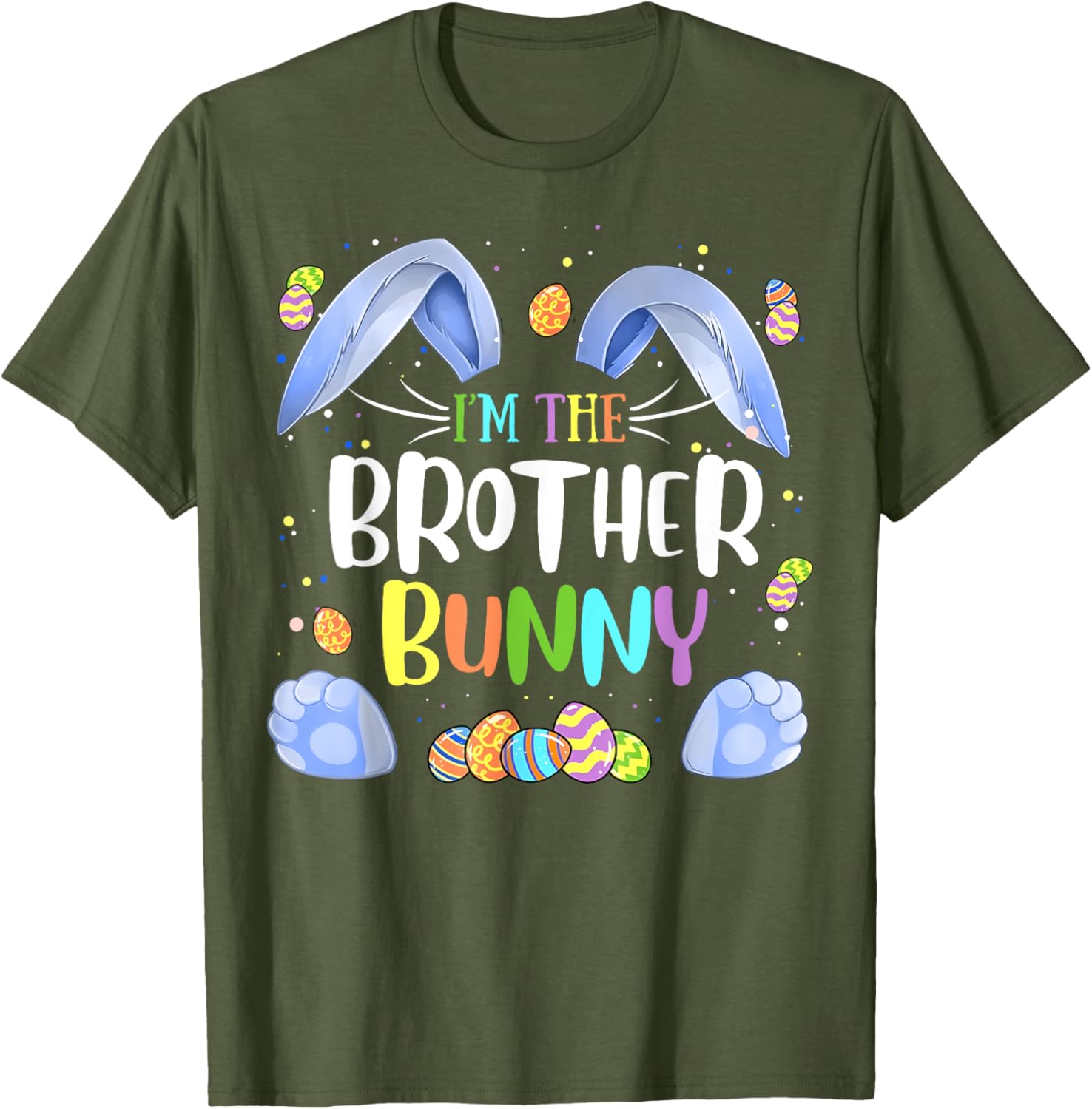 Brother Bunny Matching Family Easter T-Shirt for Fun Holiday Style - 4