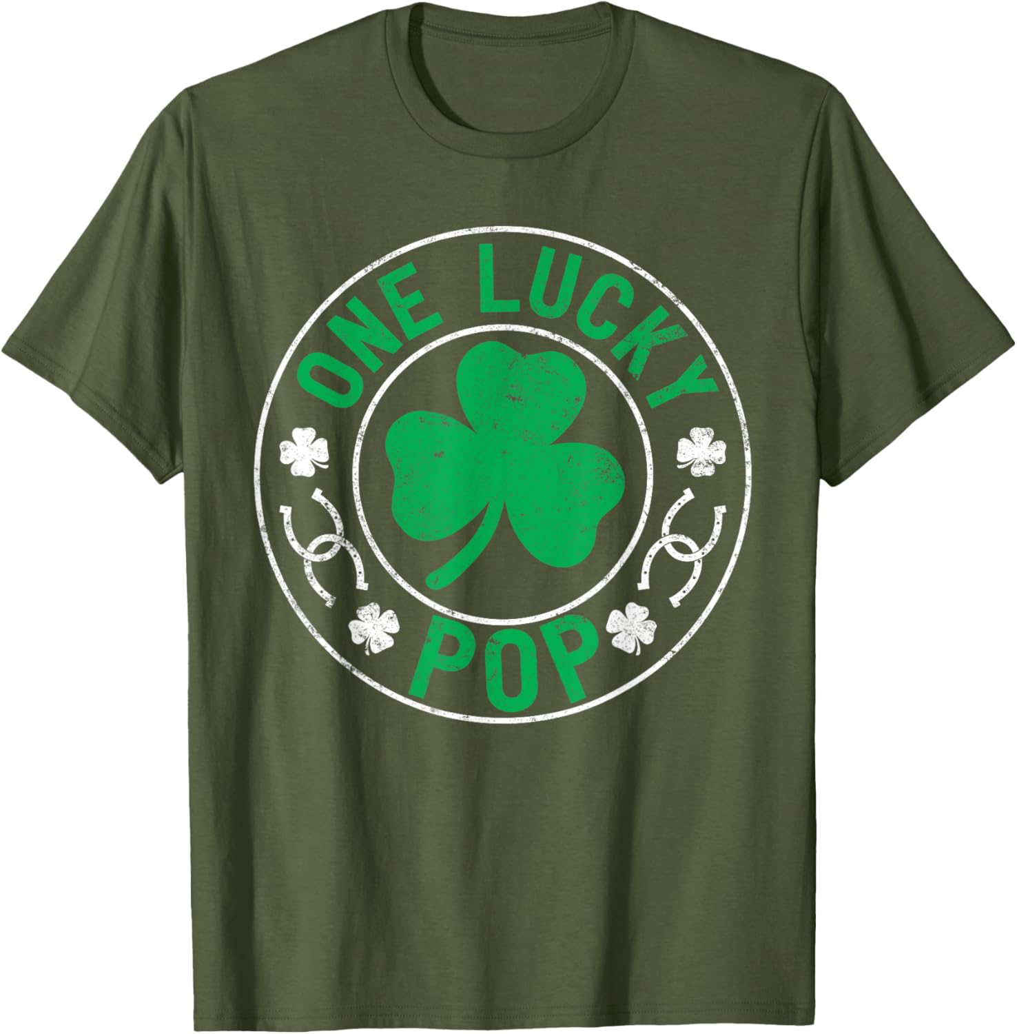 One Lucky Pop St Patrick's Day Shamrock T-Shirt for Festive Fun - 17