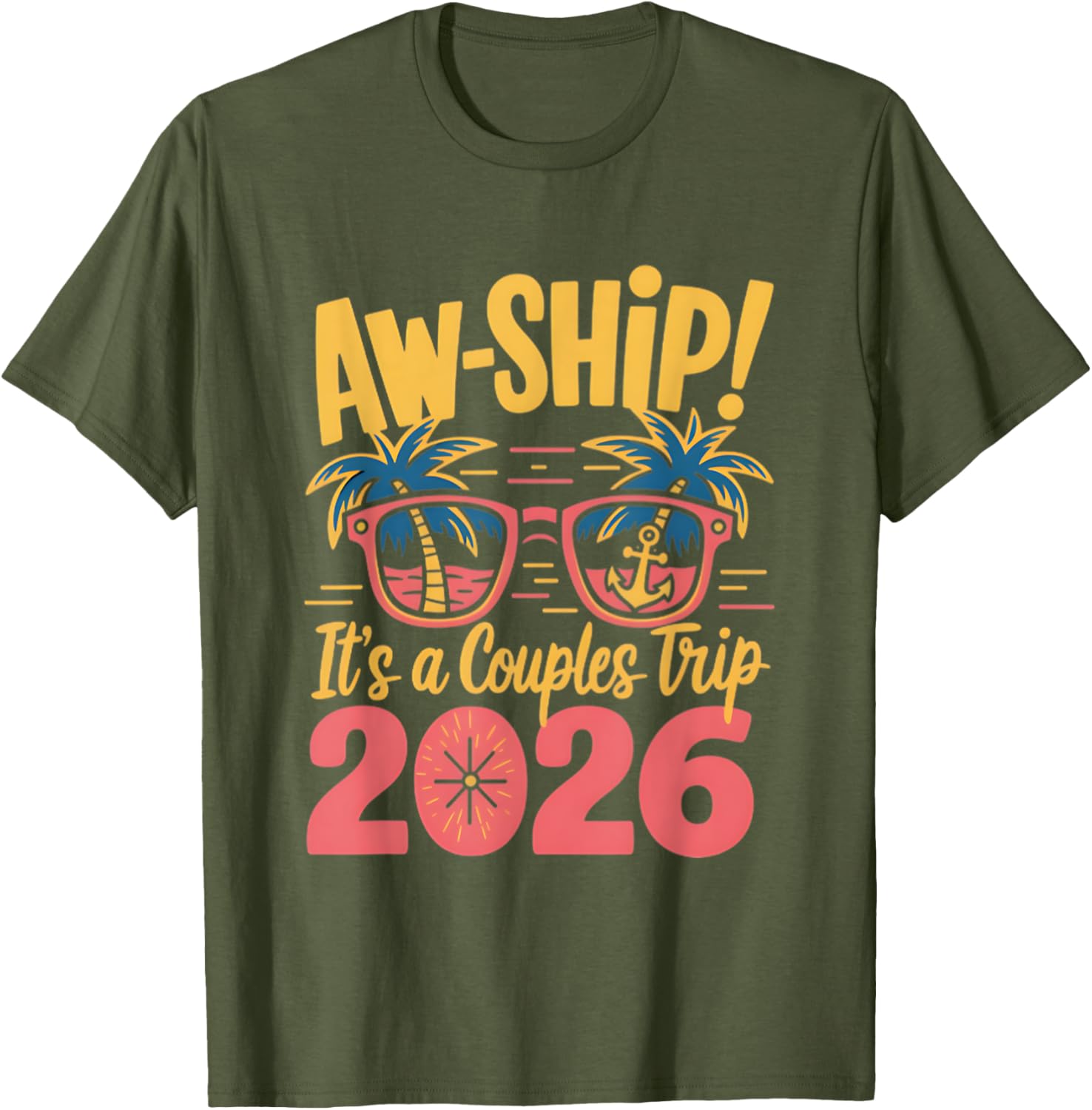 Couples Trip Cruise T-Shirt 2026 Fun Vacation Apparel for Couples - 10