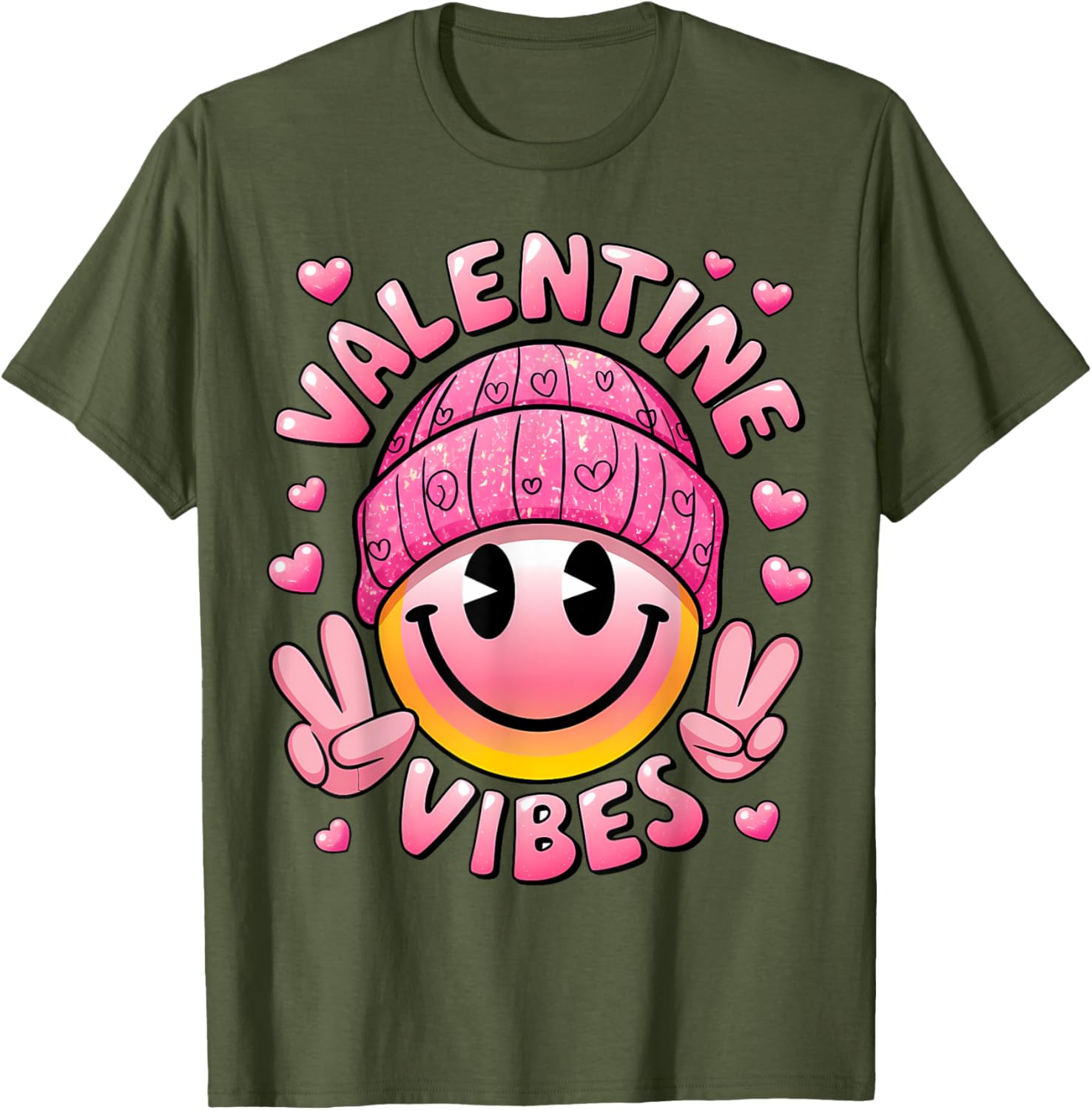 Valentine Vibes T-Shirt for Men, Women, and Kids - Perfect for Love Day - 12