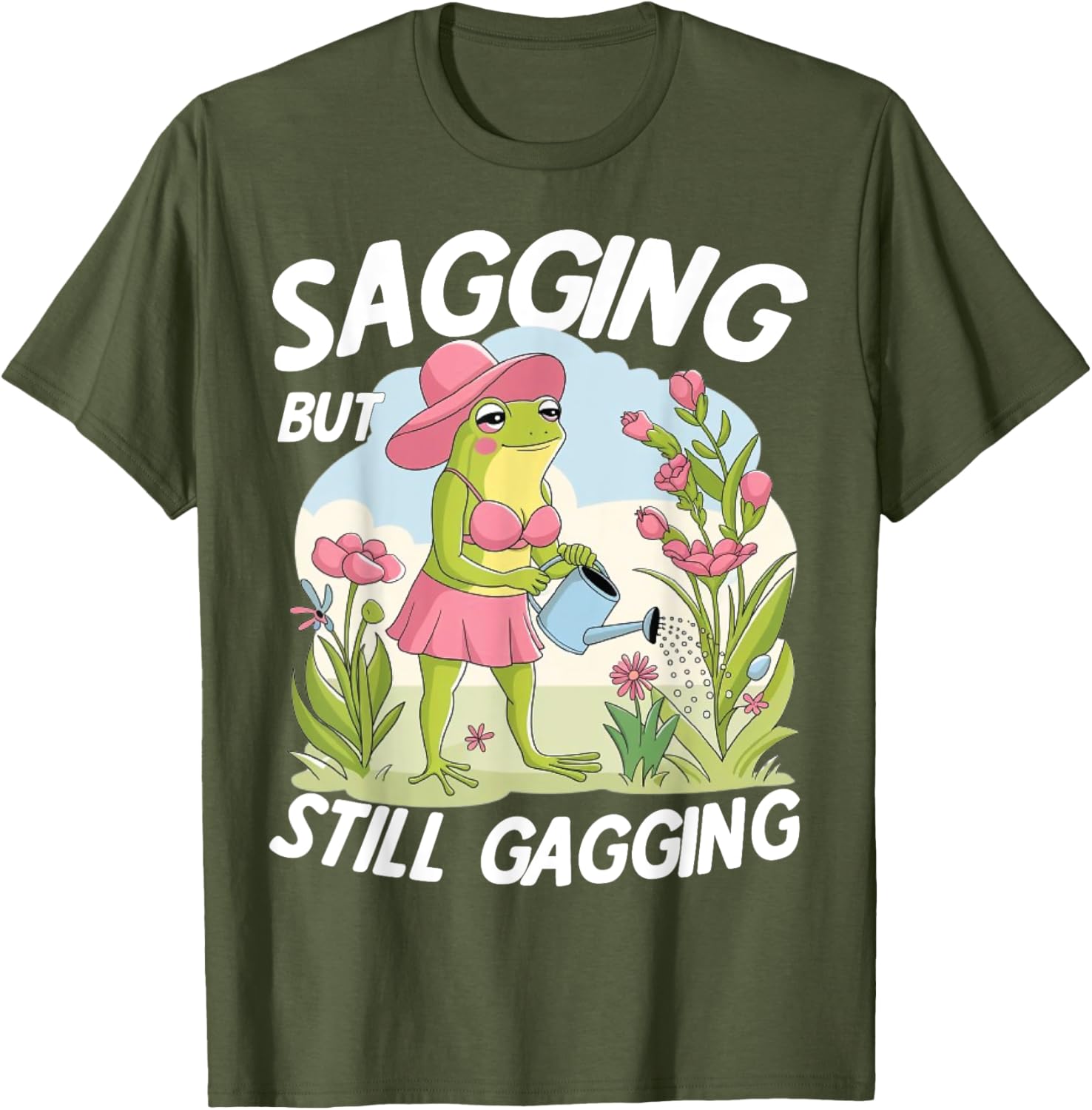 Funny Frog Meme T-Shirt for Gagging Humor Lovers - Stylish and Comfy Apparel - 19