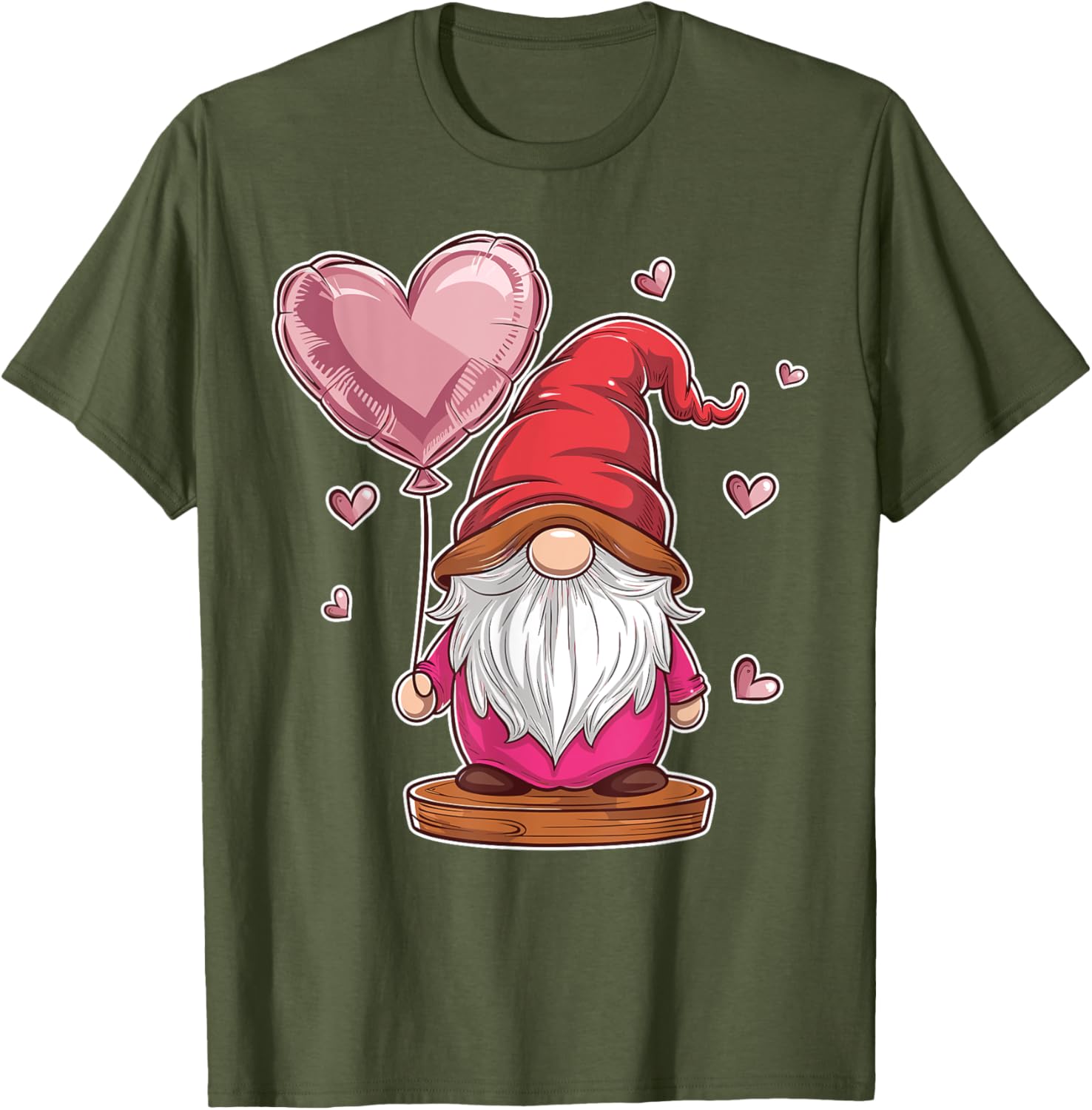 Gnome Valentine's Day Love Heart Kids T-Shirt for Fun and Style - 10