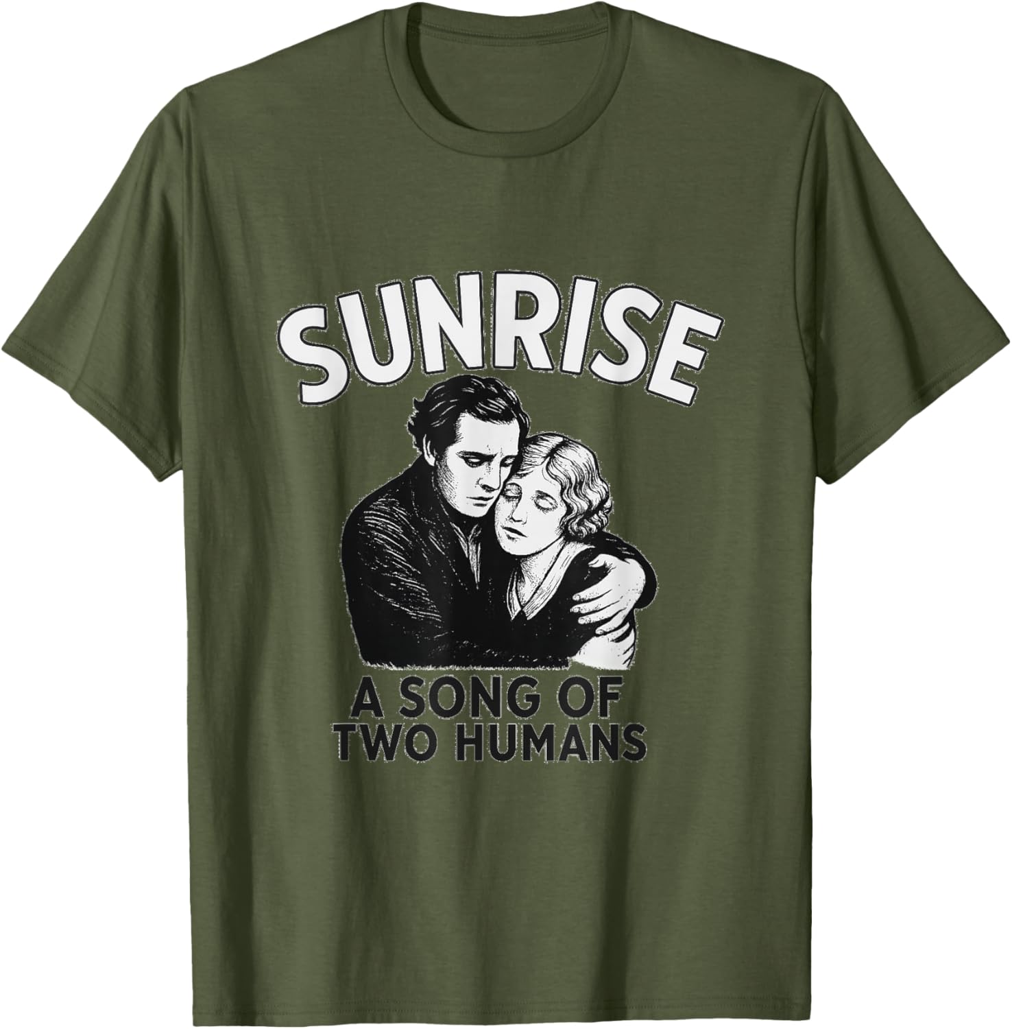 Sunrise Silent Film T-Shirt Romantic Drama Inspired Clothing for Fans - 10