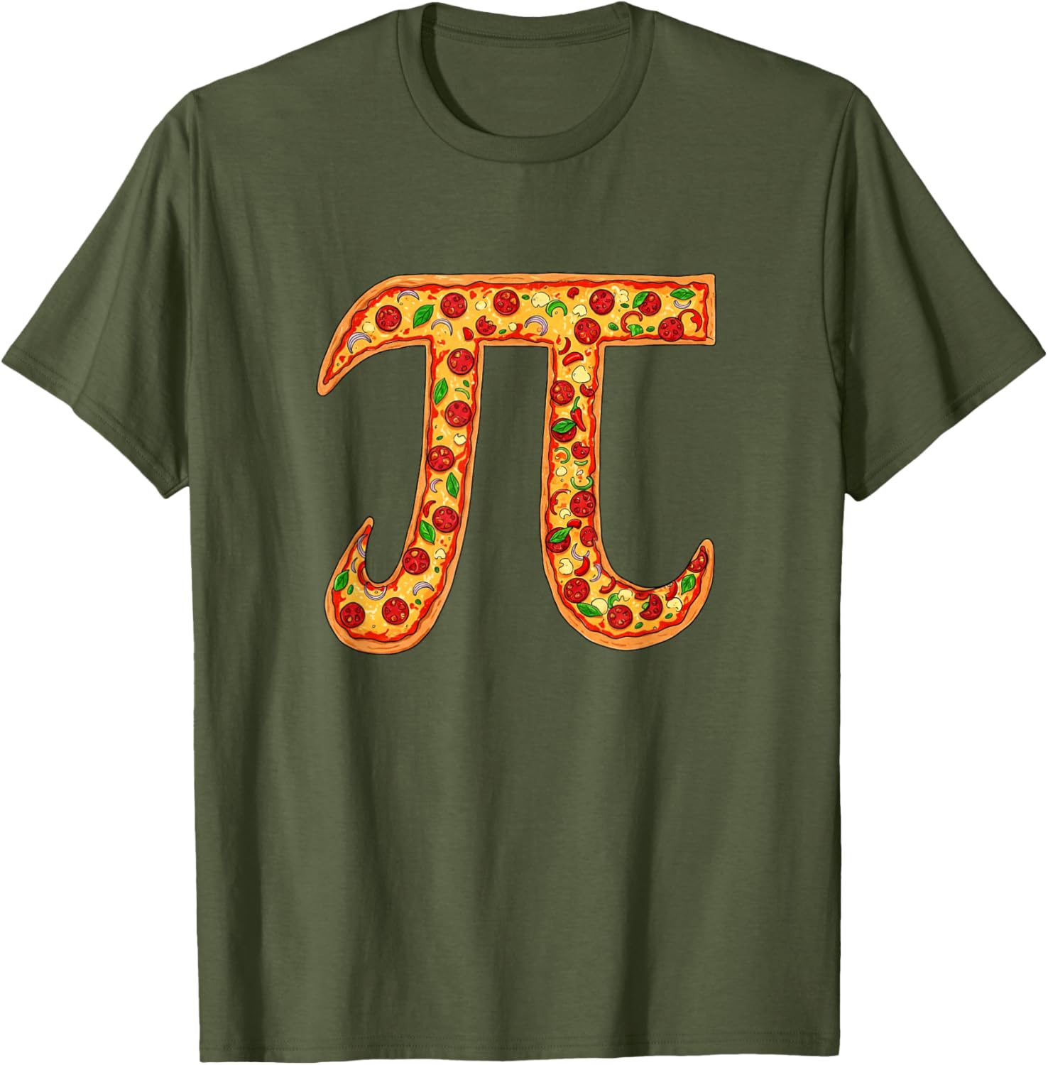 Funny Happy Pi Day Pizza Pi T-Shirt for Kids and Teachers - 15