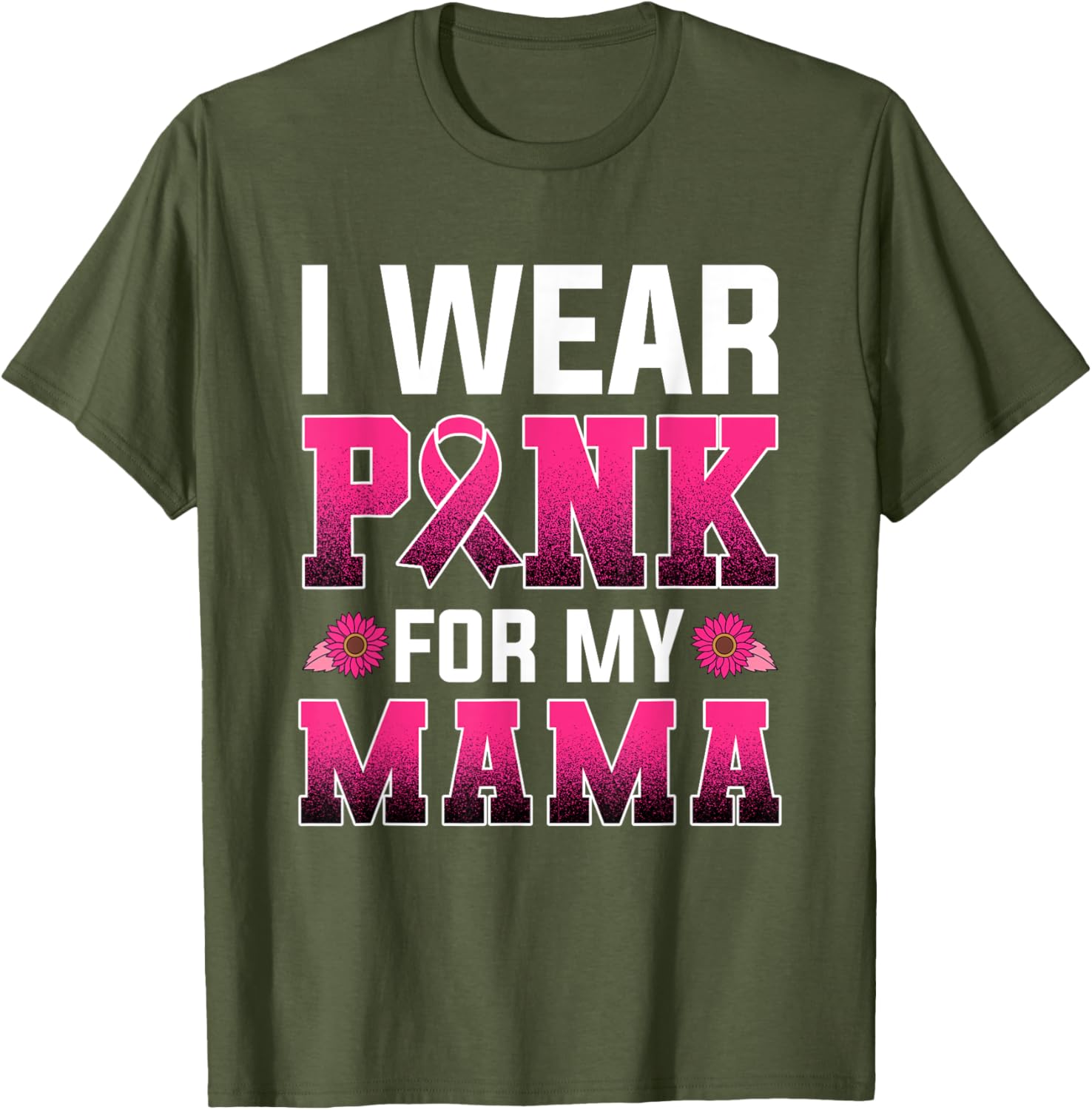 Breast Cancer Awareness Pink Ribbon T-Shirt for Women - Stylish Supportive Tee - 8
