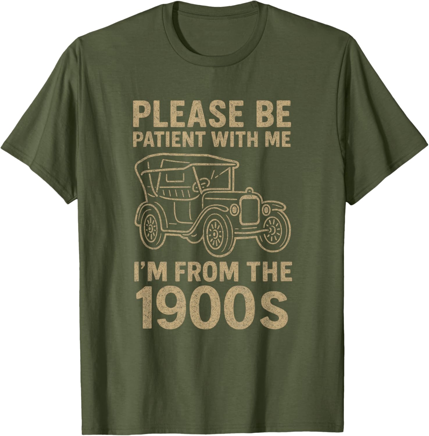 Funny I'm From 1900s Father's Day T-Shirt for Dad Men Women - 5