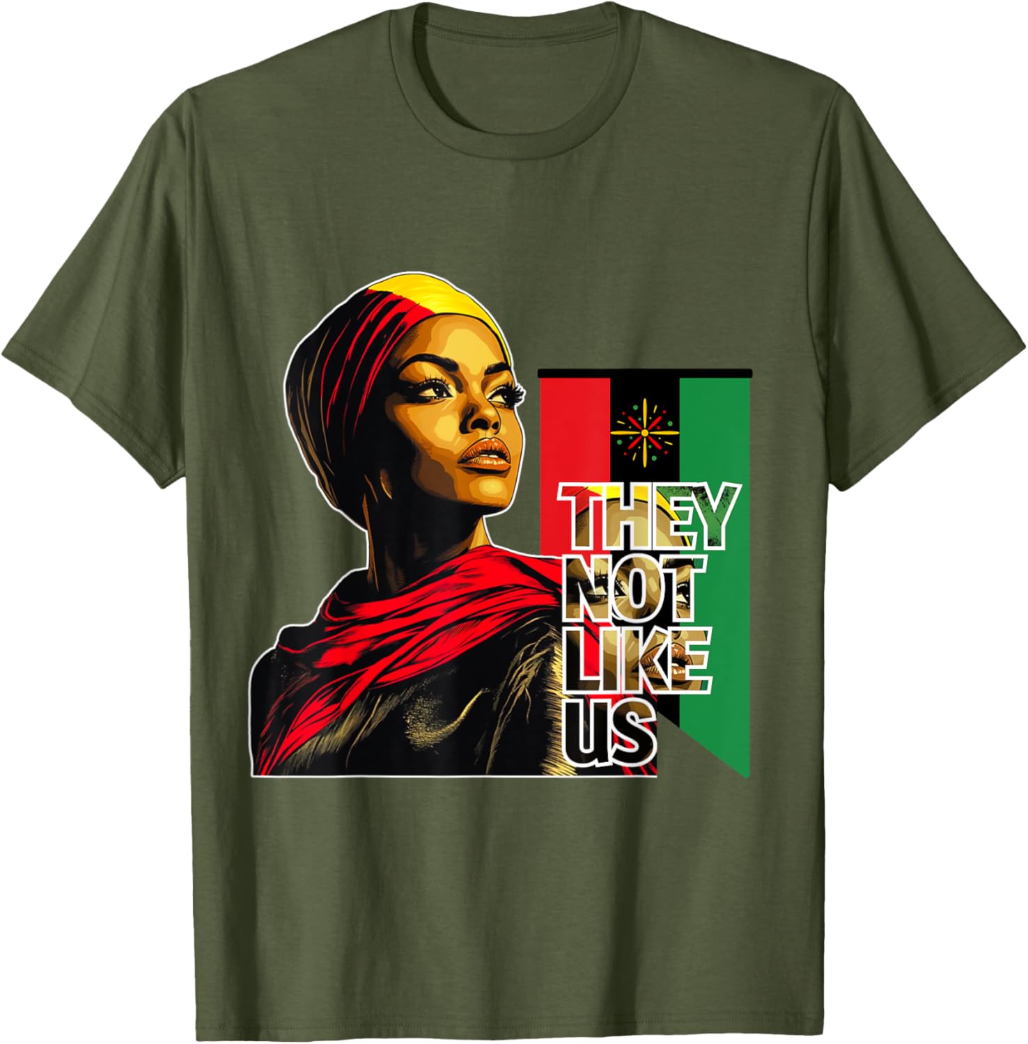 They Not Like Us Black History Month T-Shirt for Black Women - 6