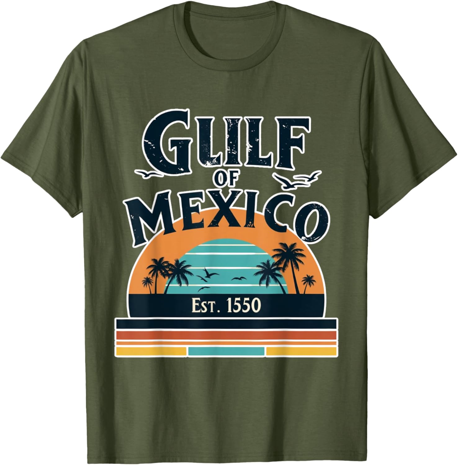 Gulf of Mexico T-Shirt for Beach Lovers - Stylish and Comfortable Wear - 1