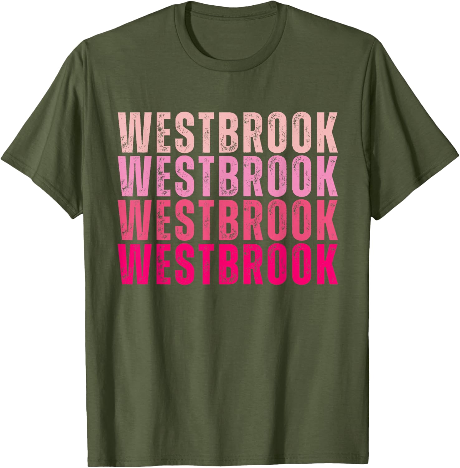 Personalized Westbrook Vintage T-Shirt I Love Westbrook Style Apparel - 20