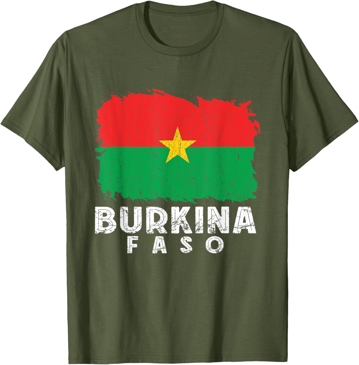 Burkina Faso Flag T-Shirt for Proud Burkina Fasoans - Stylish Apparel - 20