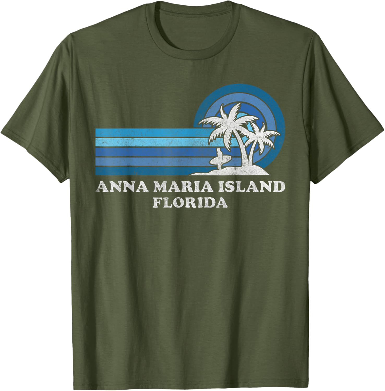 Vintage Anna Maria Island Florida Summer Vacation T-Shirt for Families - 17