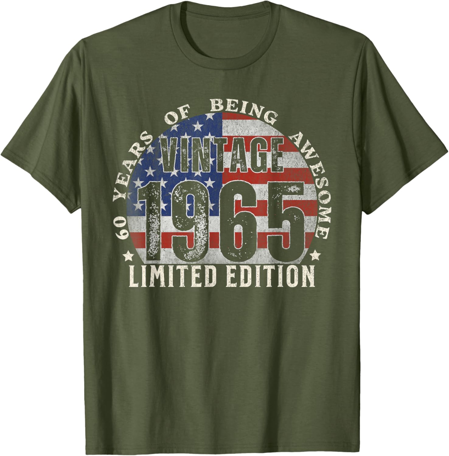 Vintage 1965 60th Birthday T-Shirt for a Unique Gift Celebration - 20