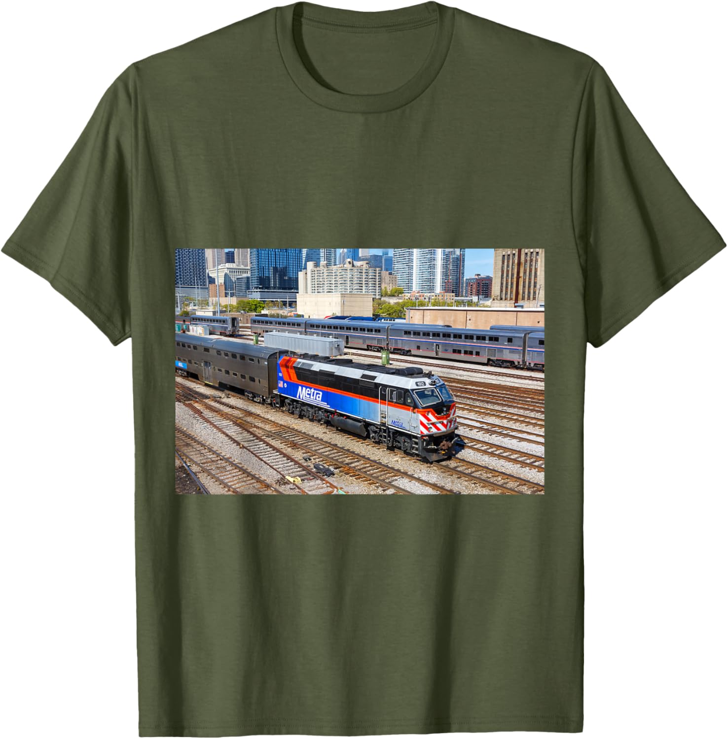Metra 192 At Union Station T-Shirt Perfect for Commuters and Fans - 21