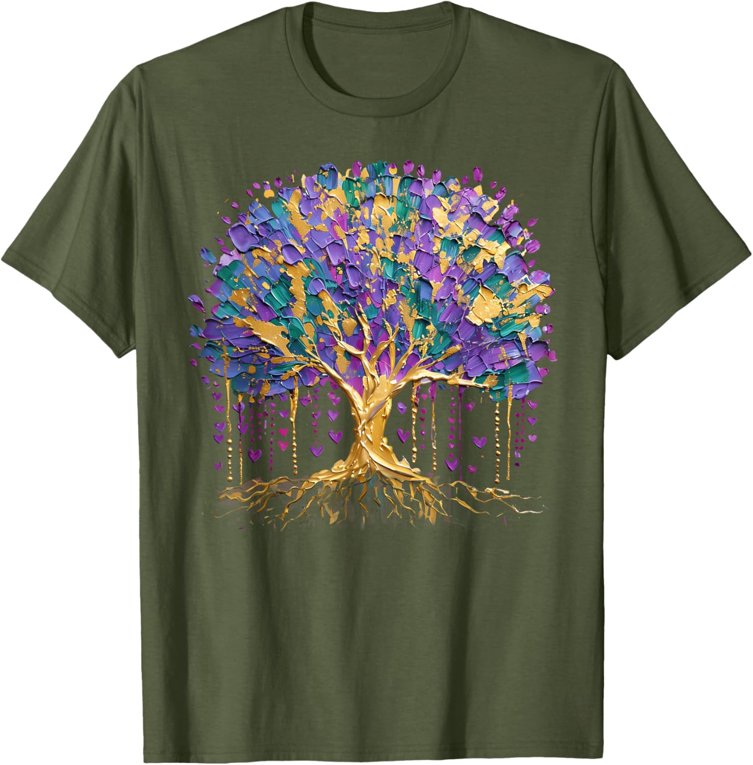 Mardi Gras Bead Tree Festival T-Shirt for Men and Women 2025 - 6