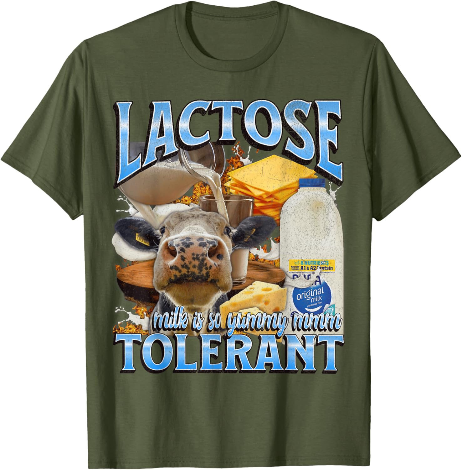 Funny IBS Meme T-Shirt for Lactose Tolerant Humor Lovers - 8