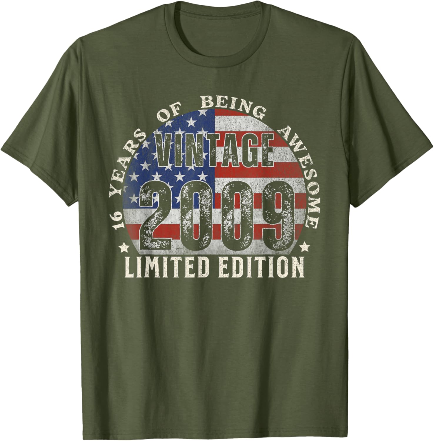 Vintage 2009 Limited Edition 16th Birthday T-Shirt for Unique Gifts - 5