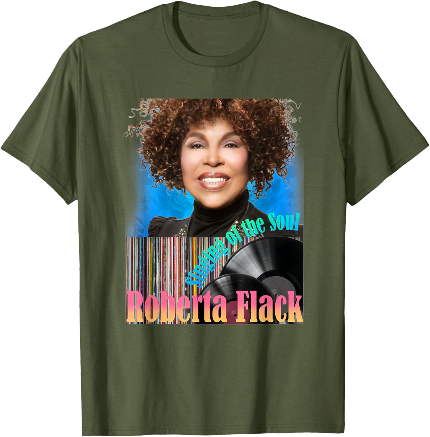 Roberta Flack 003 T-Shirt for Music Lovers - Stylish and Comfortable Wear - 3