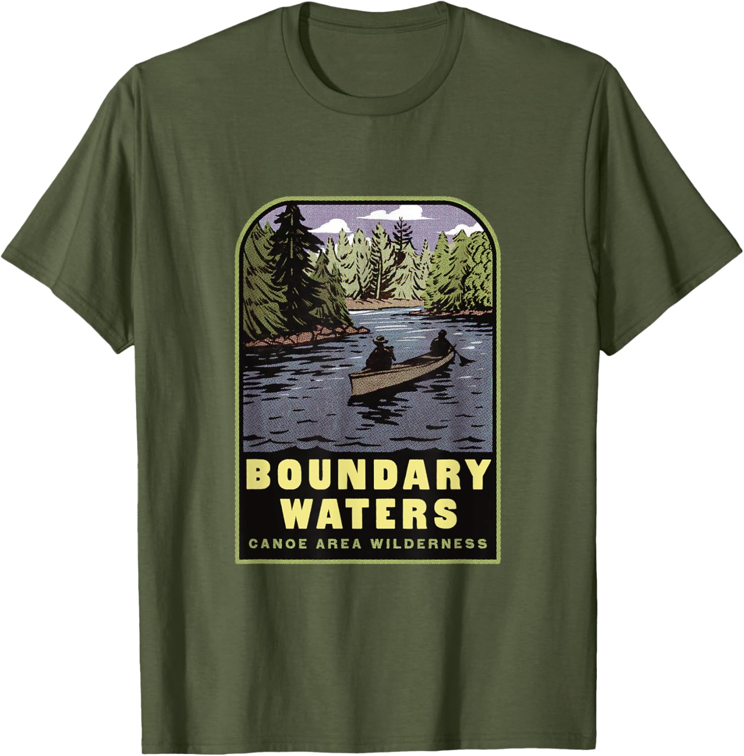 Boundary Waters Canoe Area Minnesota T-Shirt for Outdoor Adventures - 2