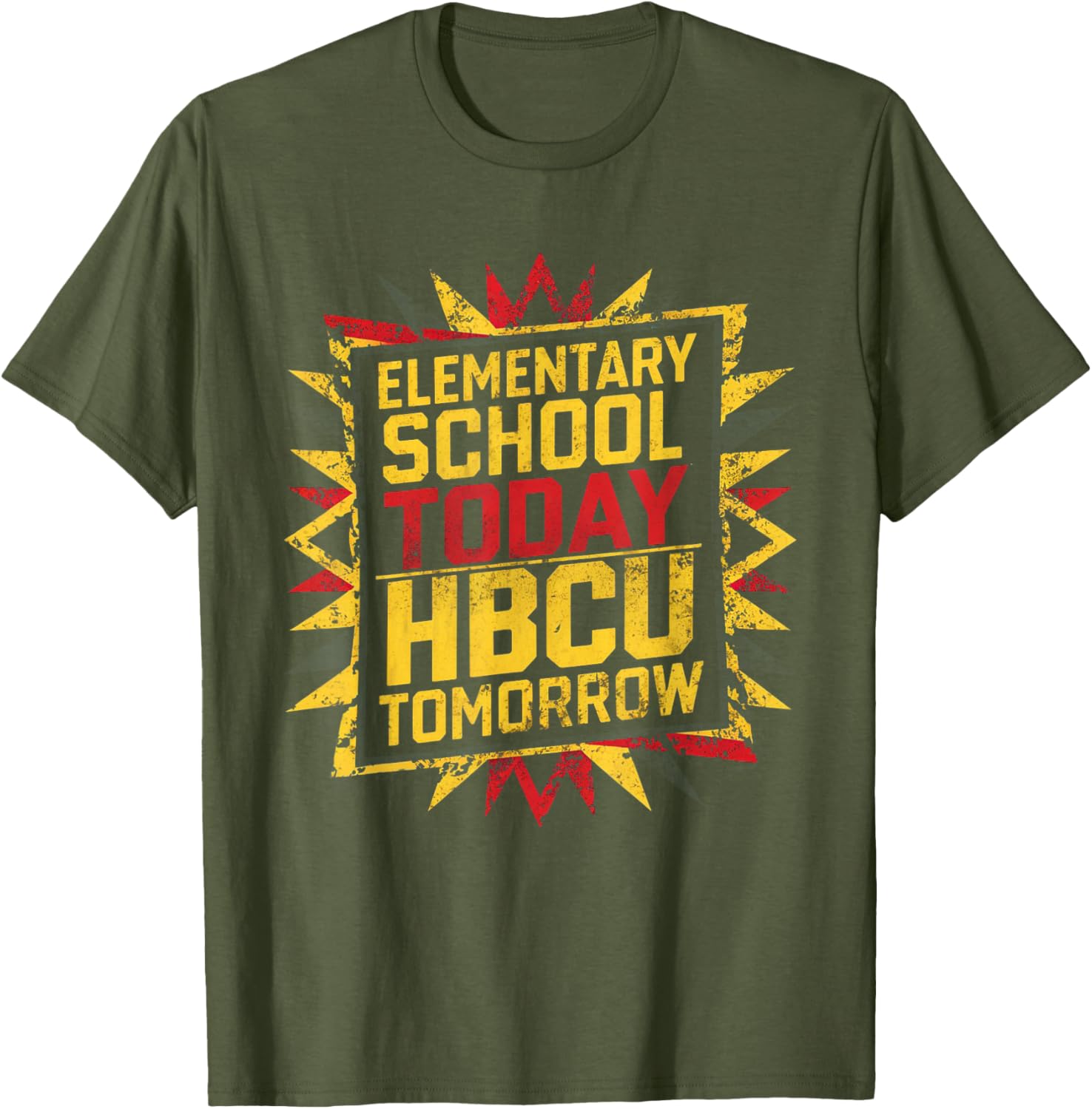 Elementary School Today HBCU Tomorrow Boys Future Motivational T-Shirt - 7