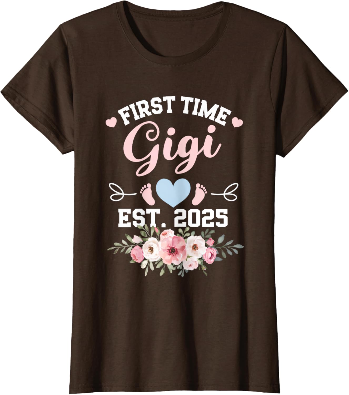 Gigi 2025 Mother's Day T-Shirt for New Moms - Cute Pregnancy Apparel - 2